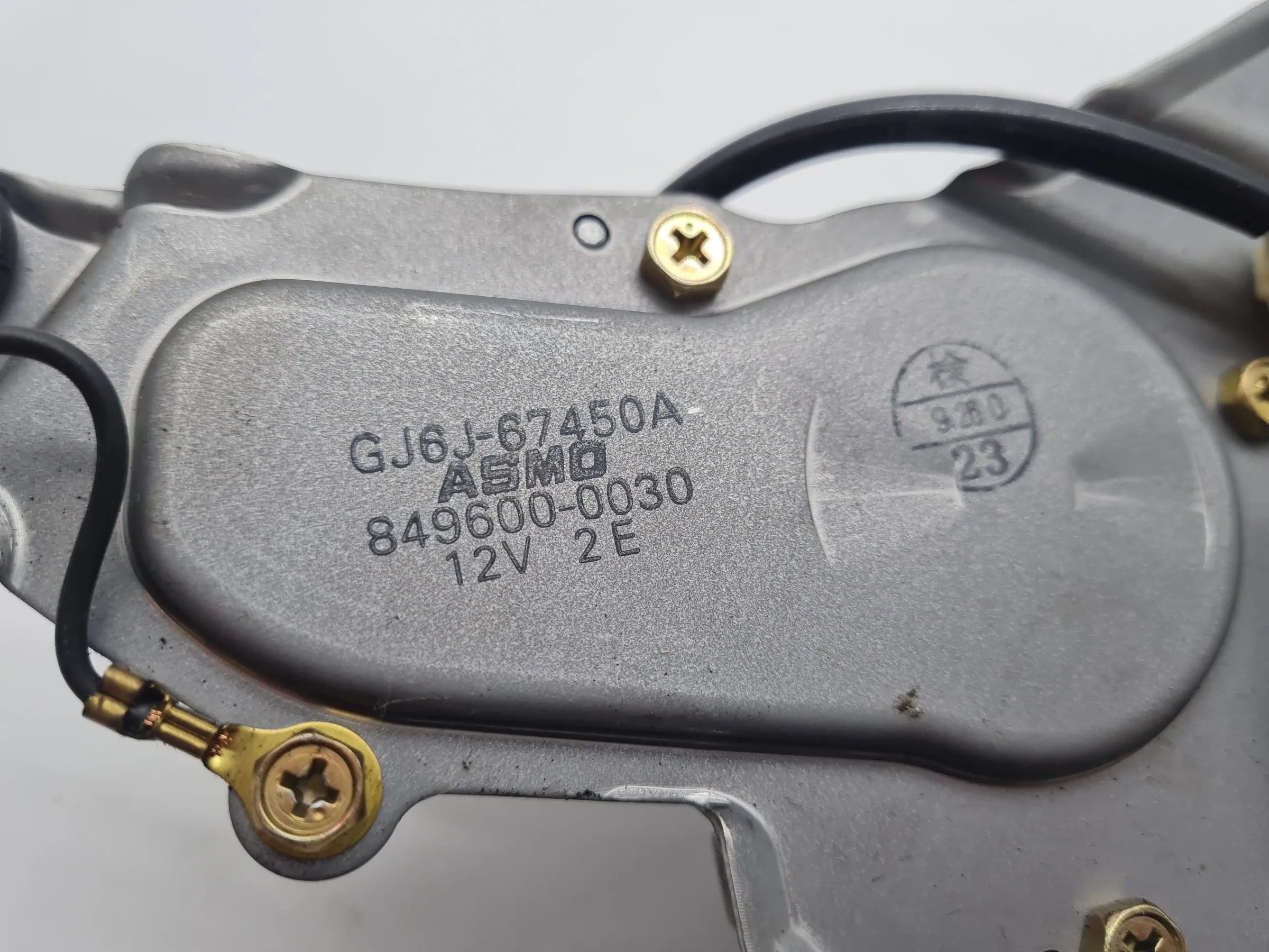 Original Mazda 6 (GG) Wischermotor Heckwischer Hinten 849600-0030