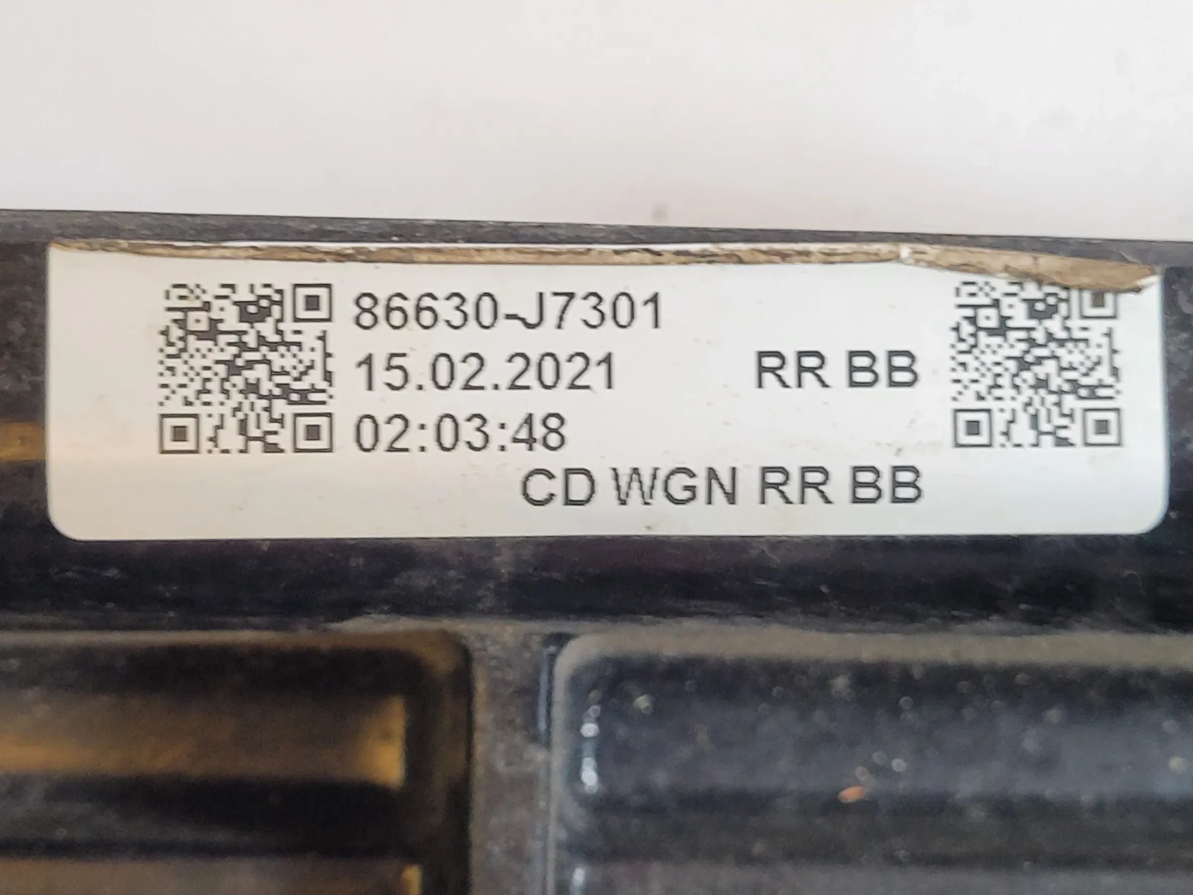 Kia Ceed CD Stoßstangenträger Aufprallträger Hinten 86630-J7301 Original