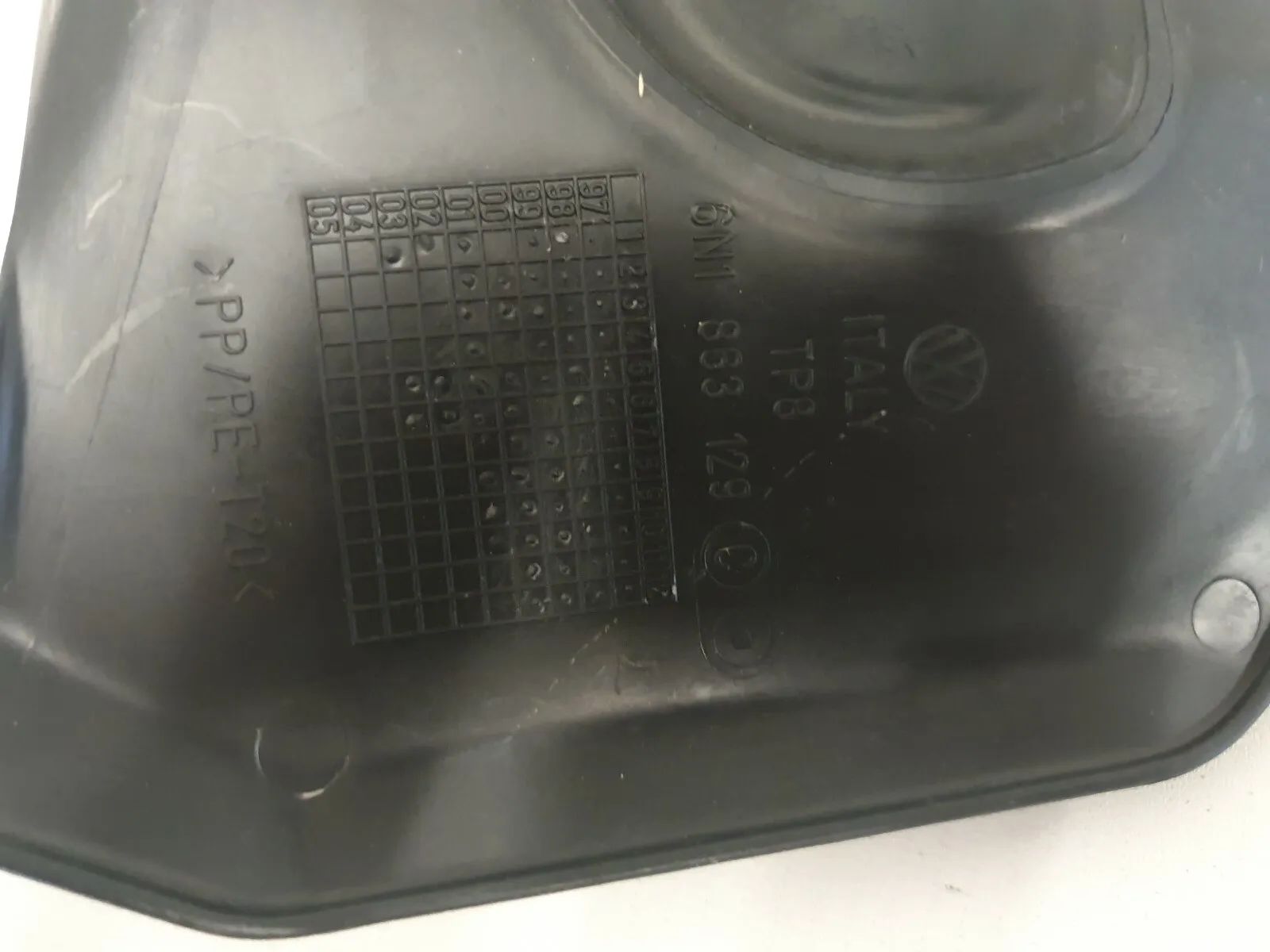 Copripiantone Sotto Pedana 6N1863129A Originale VW Polo 6N1 K12