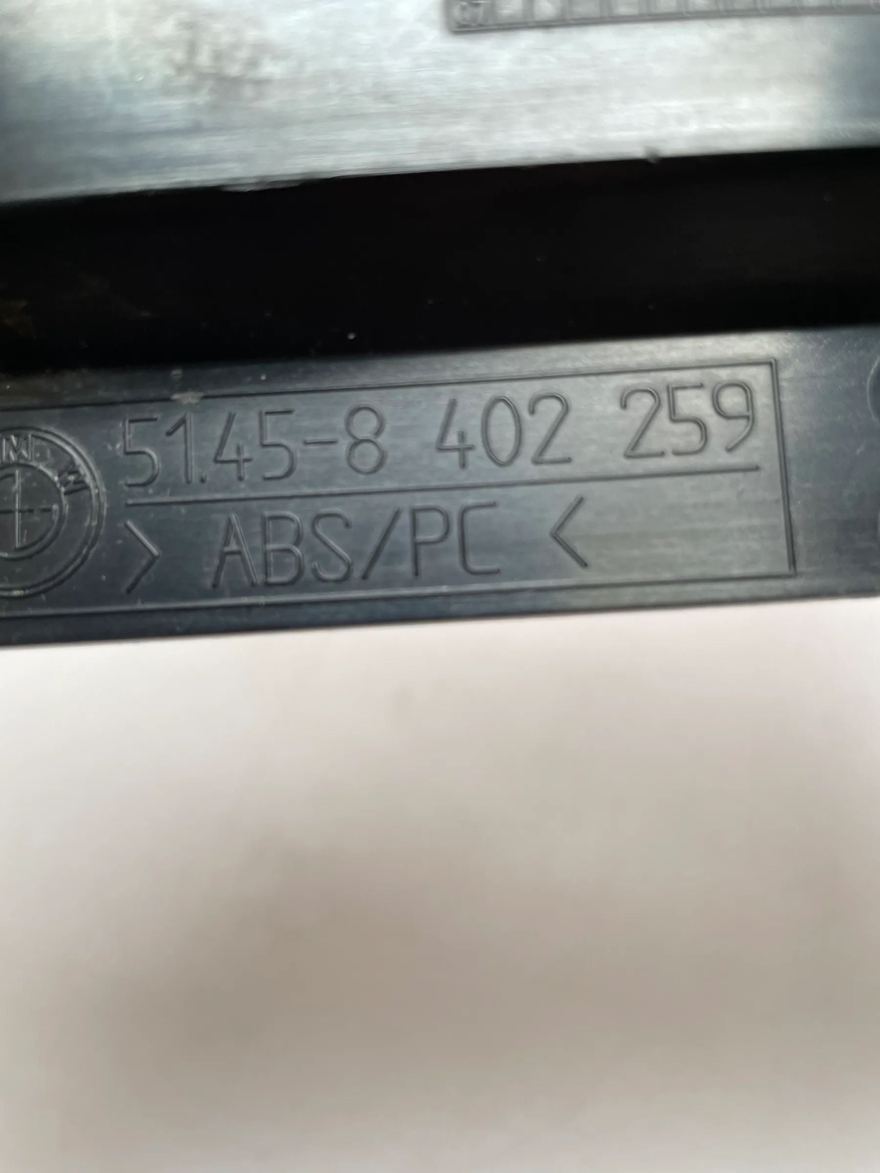 Original BMW X5 (E53) Verkleidung Fusshebelwerk 8402259