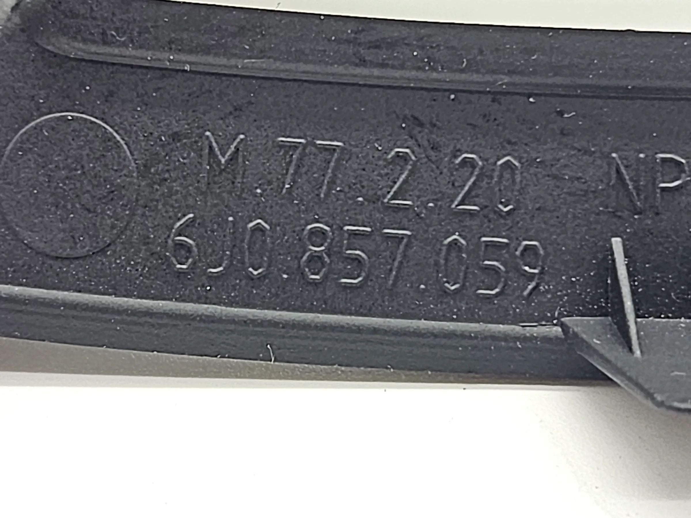 Original Seat Ibiza 4 IV Decorative Trim Tachometer Cover Overlay 6J0857059