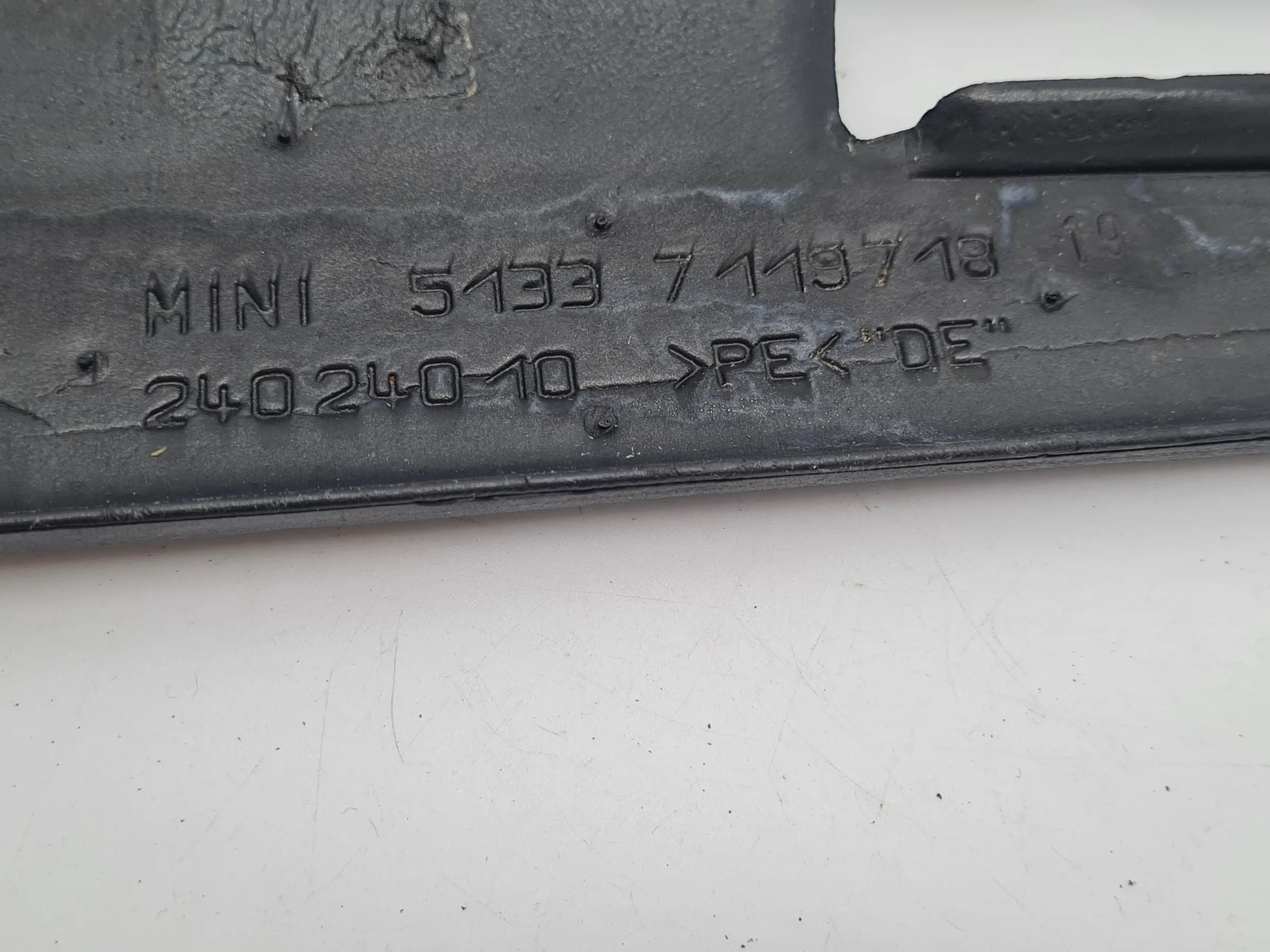 Original Mini One (R50/R53) A-Säule Formteil Isolierung Rechts 51.33-7119718