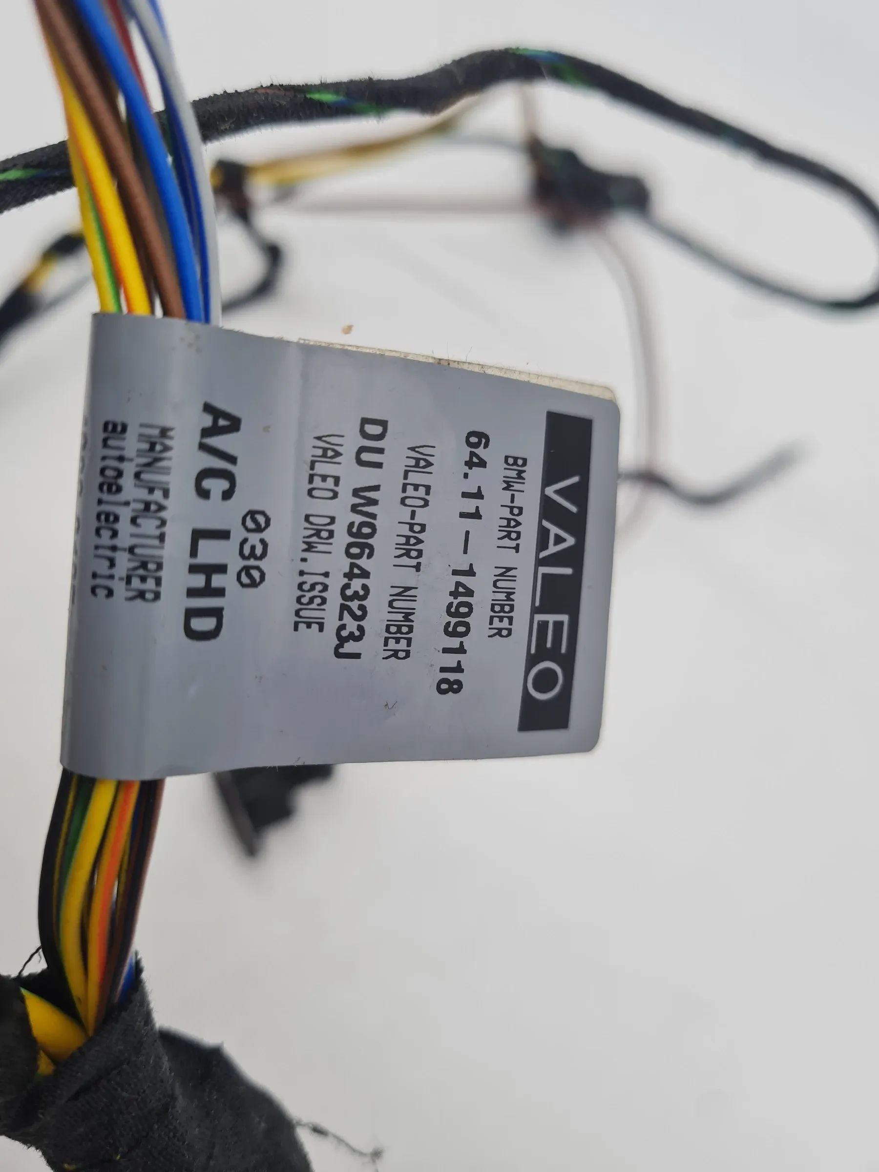 Original Mini One (R50/R53) Kabelbaum Heizungskasten 64.11-1499118