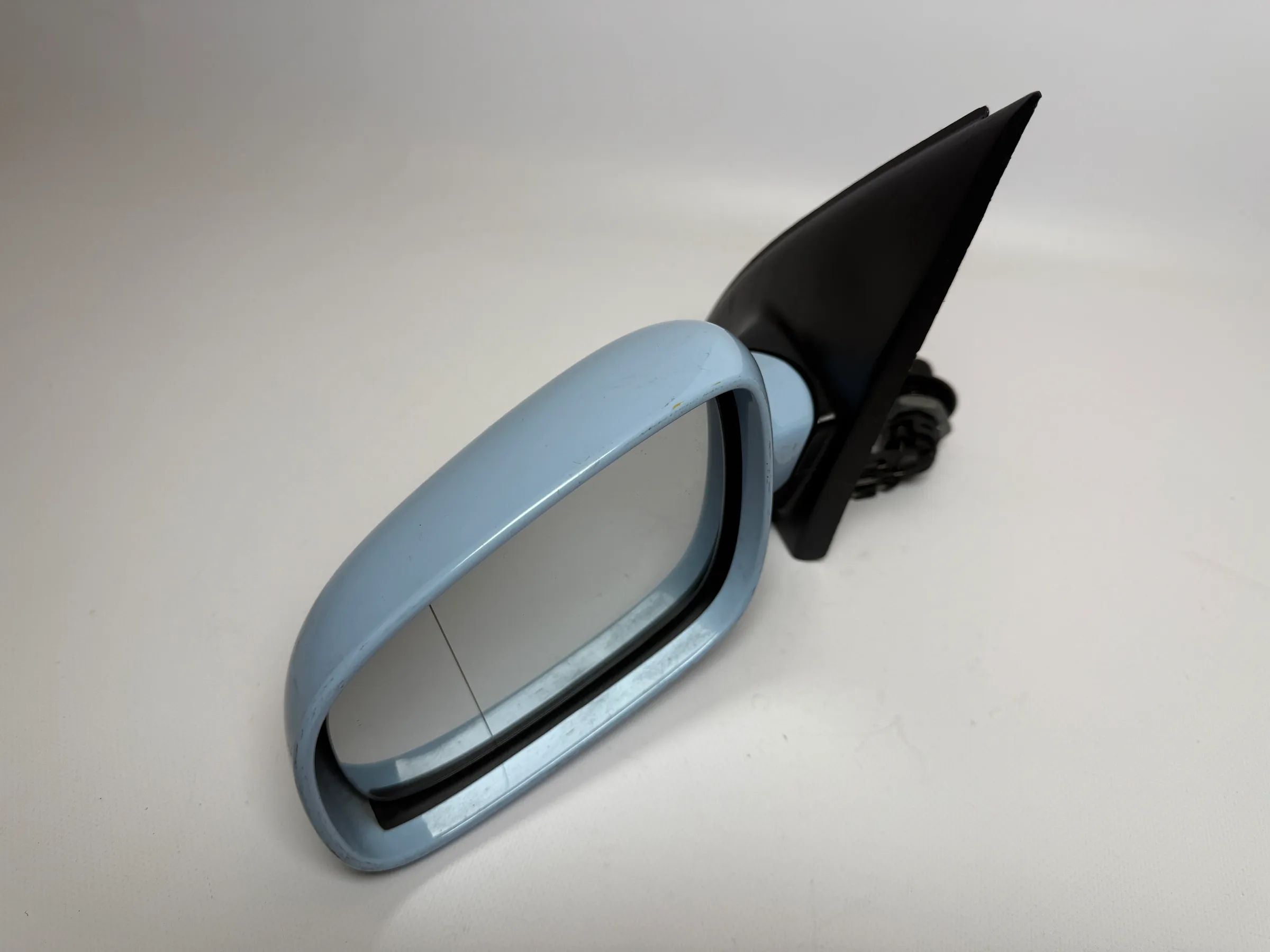 Specchio esterno sinistro azzurro chiaro originale VW / Seat Lupo / Polo / Arosa 057105LLL