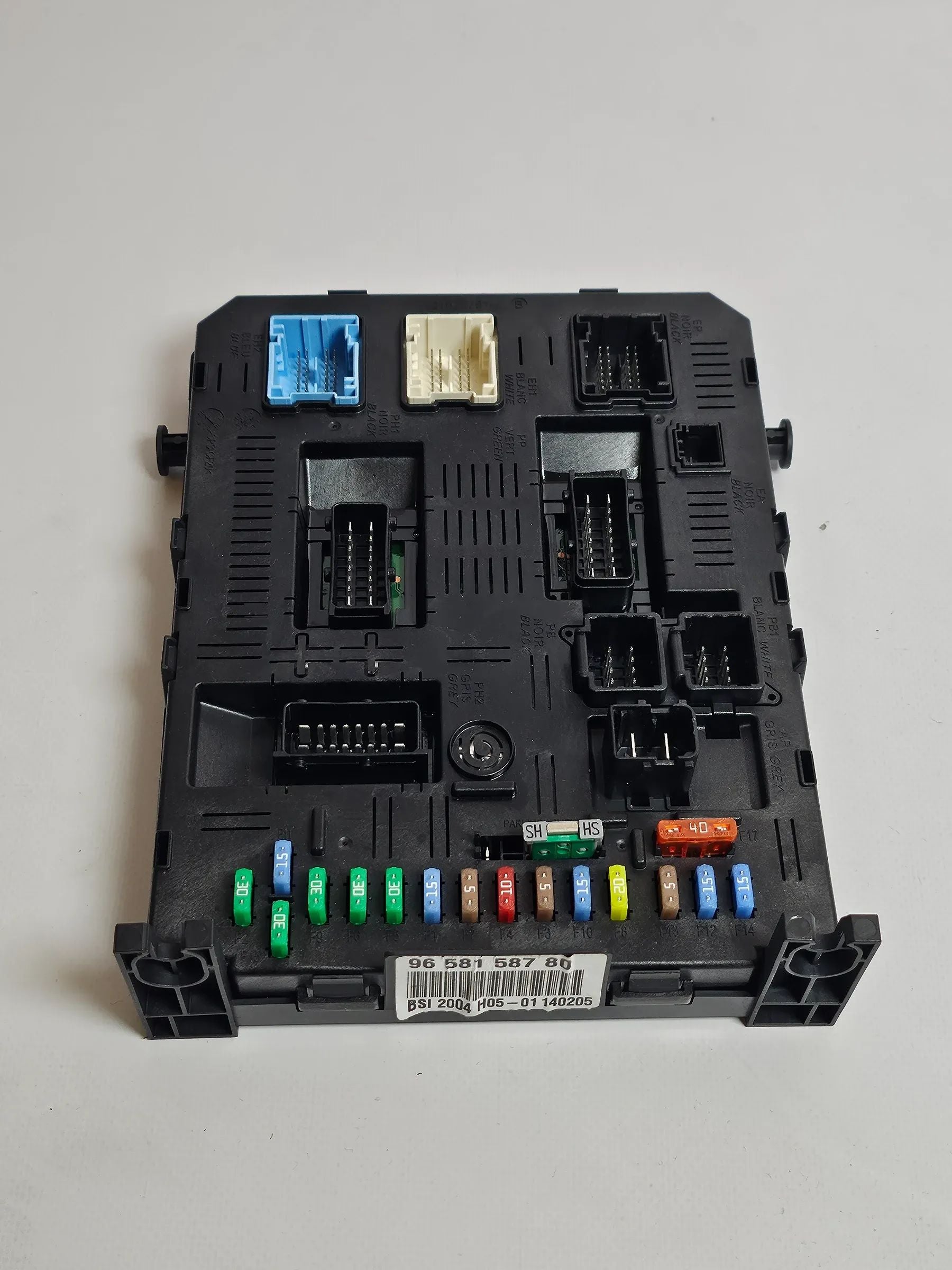 Original CITROËN C5 II RC Komfortsteuergerät Bordnetzsteuergerät 9658158780