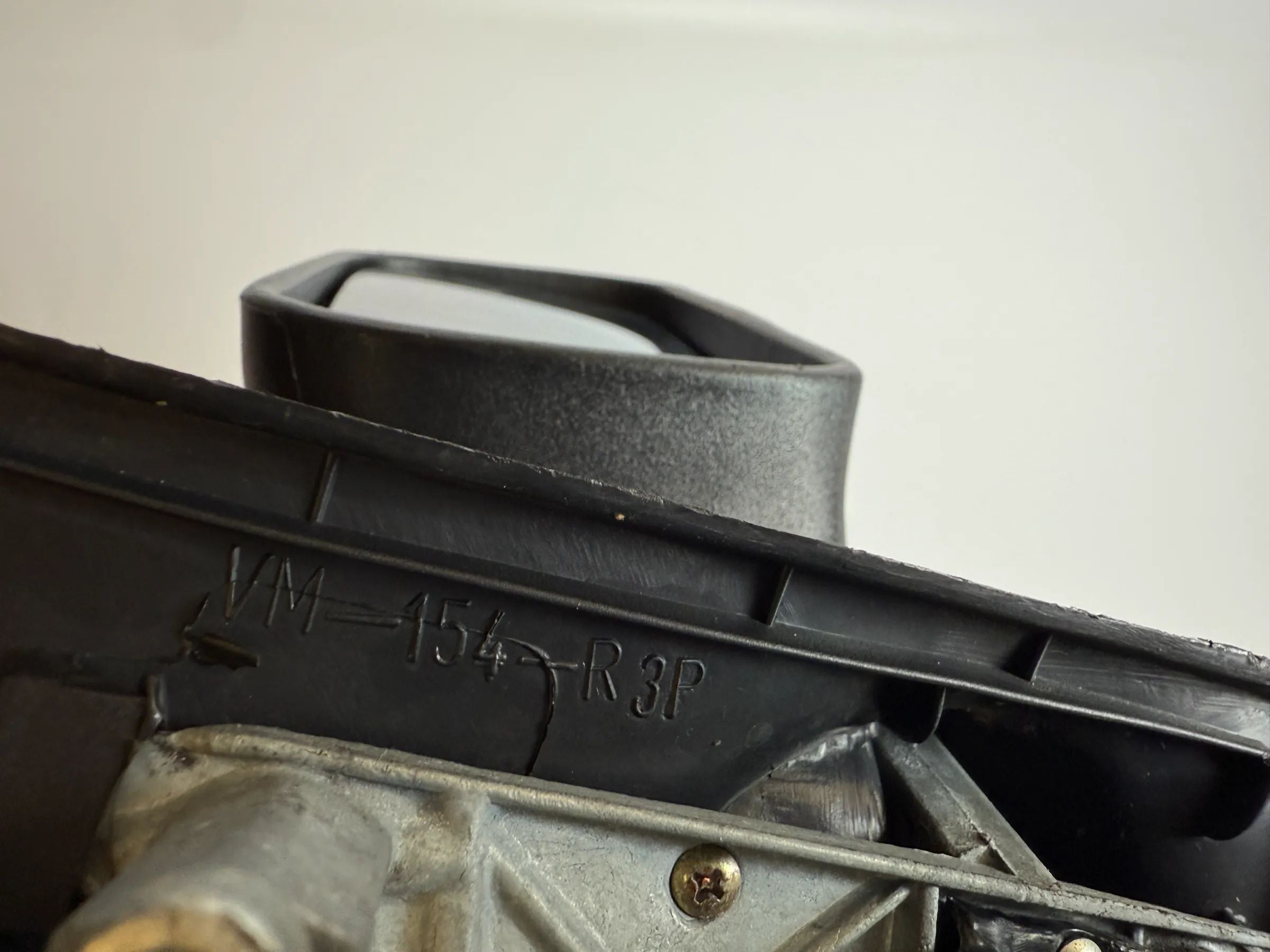 Originele Fiat Punto I 1A buitenspiegel zijspiegel rechts zwart E9014046