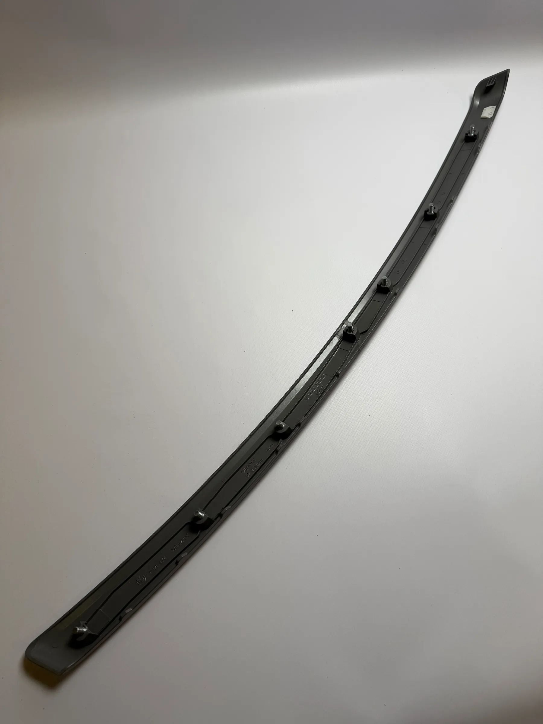 BMW 3er E91 7121474 Modanatura Porta Decorativa Rivestimento Anteriore Sinistro Titanio Opaco