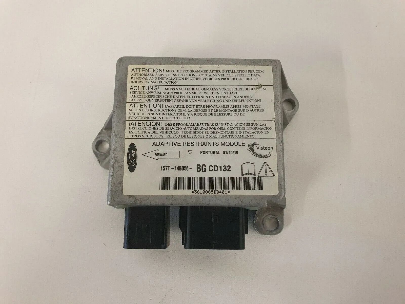 Original Ford Mondeo III 3 MK3 Steuergerät Airbag Airbagsteuergerät 1S7T14B056BG