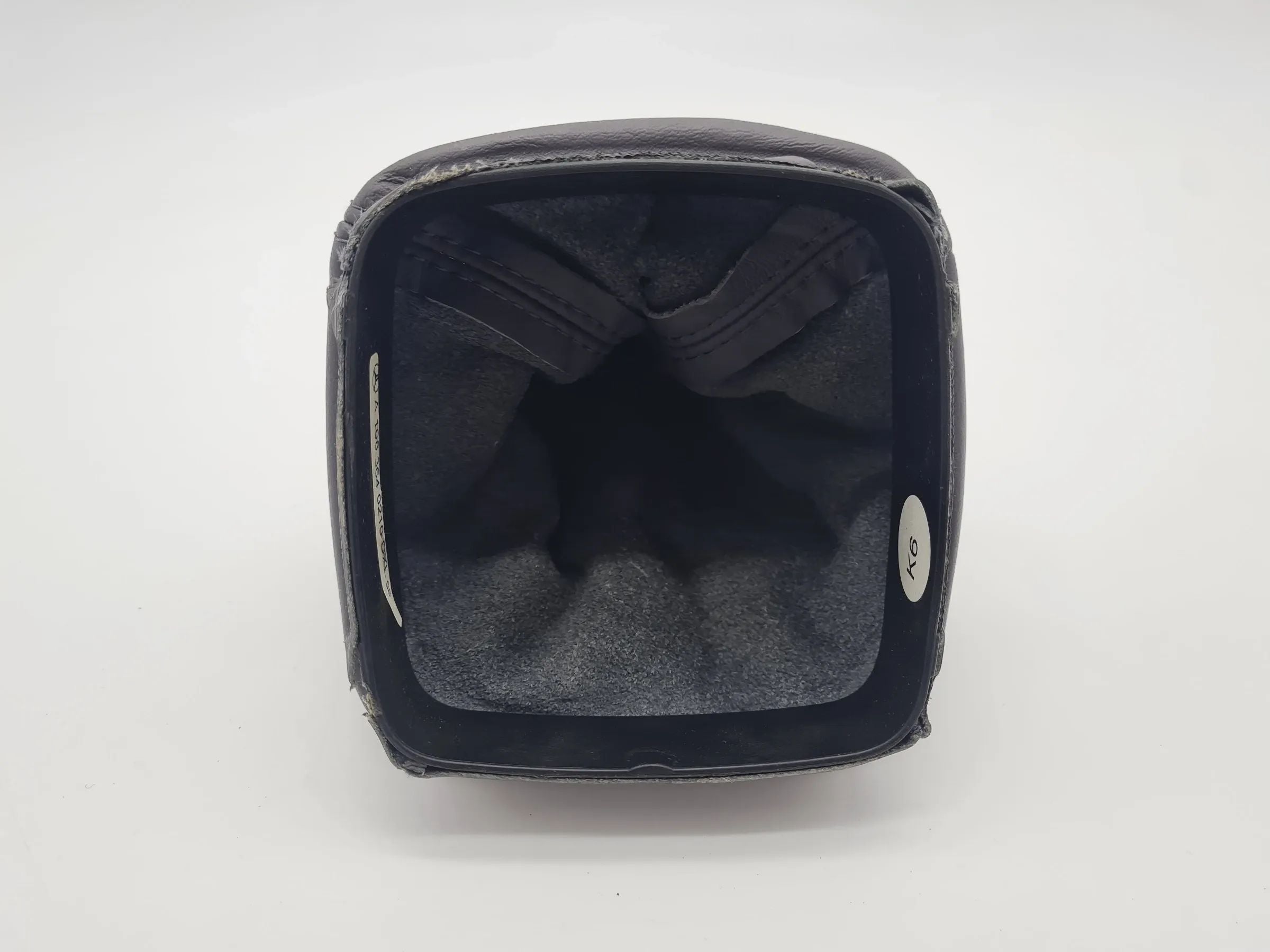 Original Mercedes-Benz A-Klasse Schaltmanschette / Schaltknauf Grau, A1683640710