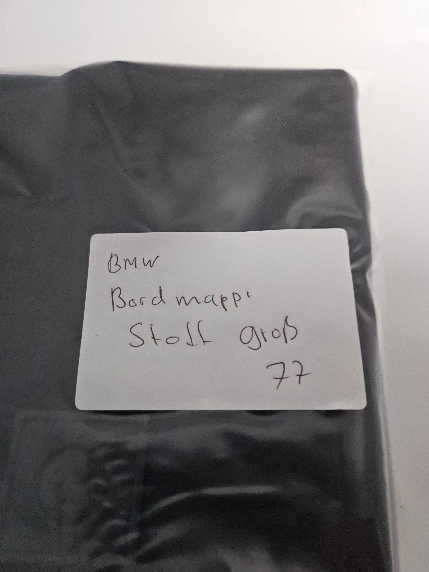 Original BMW 3 er 4 er F30 F32 F36 F22 Bordmappe Stoff gross 01402982693