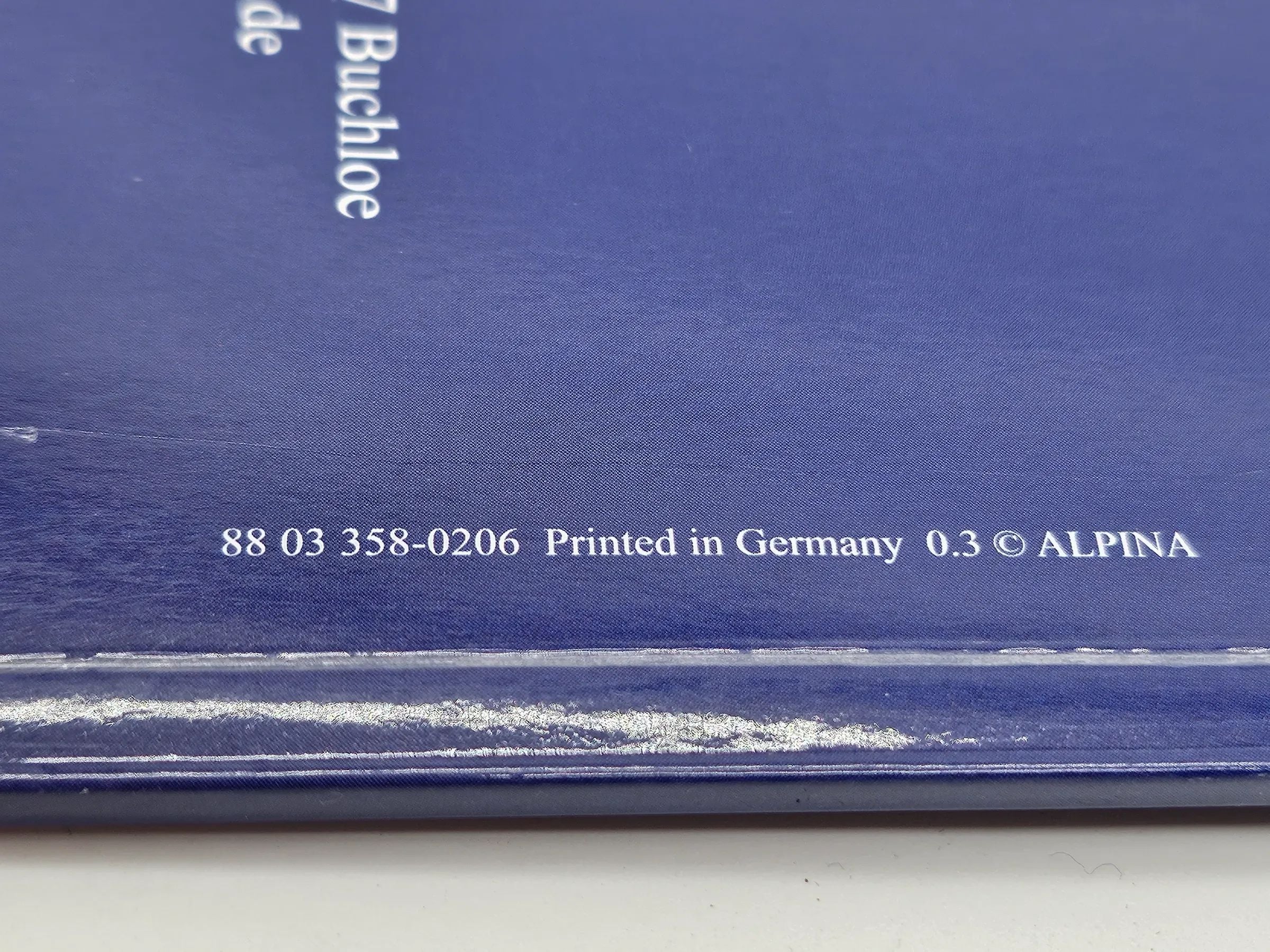 Original BMW Alpina D3 E90 E91 147KW  Betriebsanleitung deutsch 8803358-0206