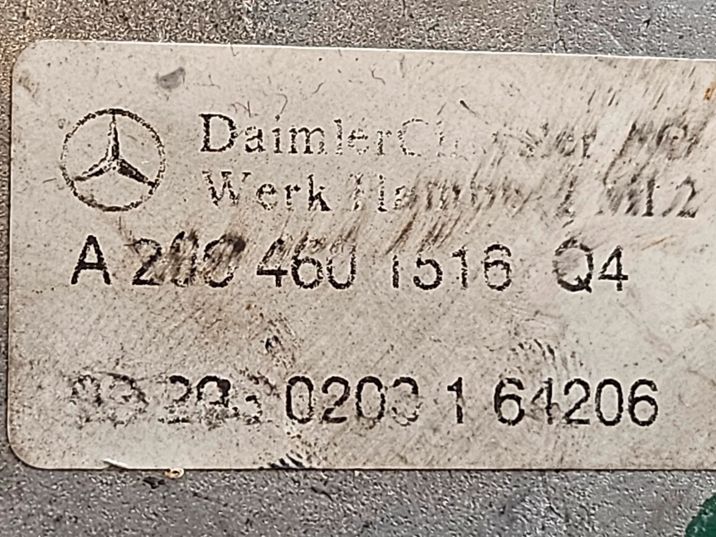 Original MERCEDES-BENZ CL203  Lenksäule mit Schloss A2034601516