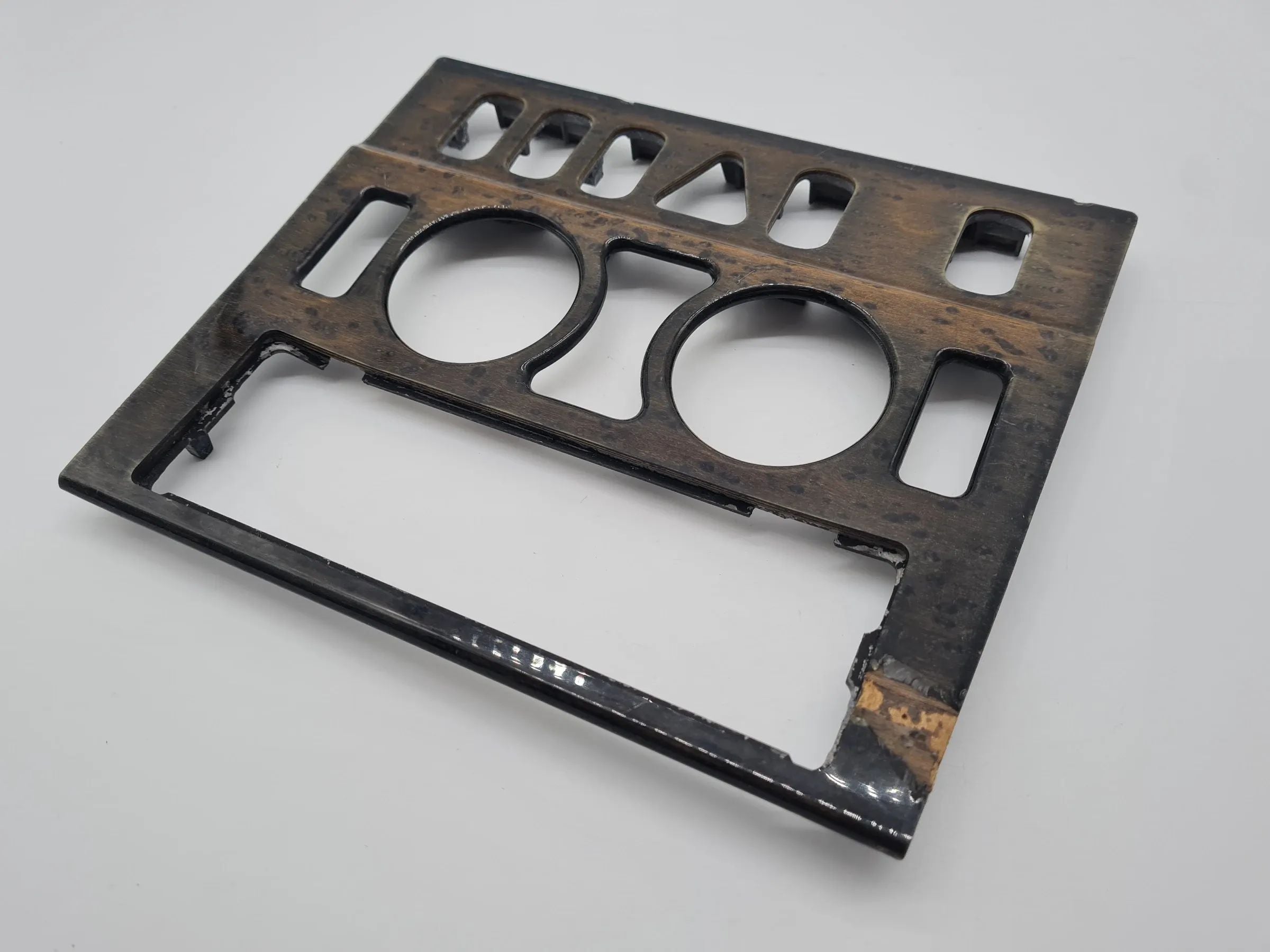 Original Mercedes E-Klasse (W210) Abdeckung Mittelkonsole Holzoptik A2106880308