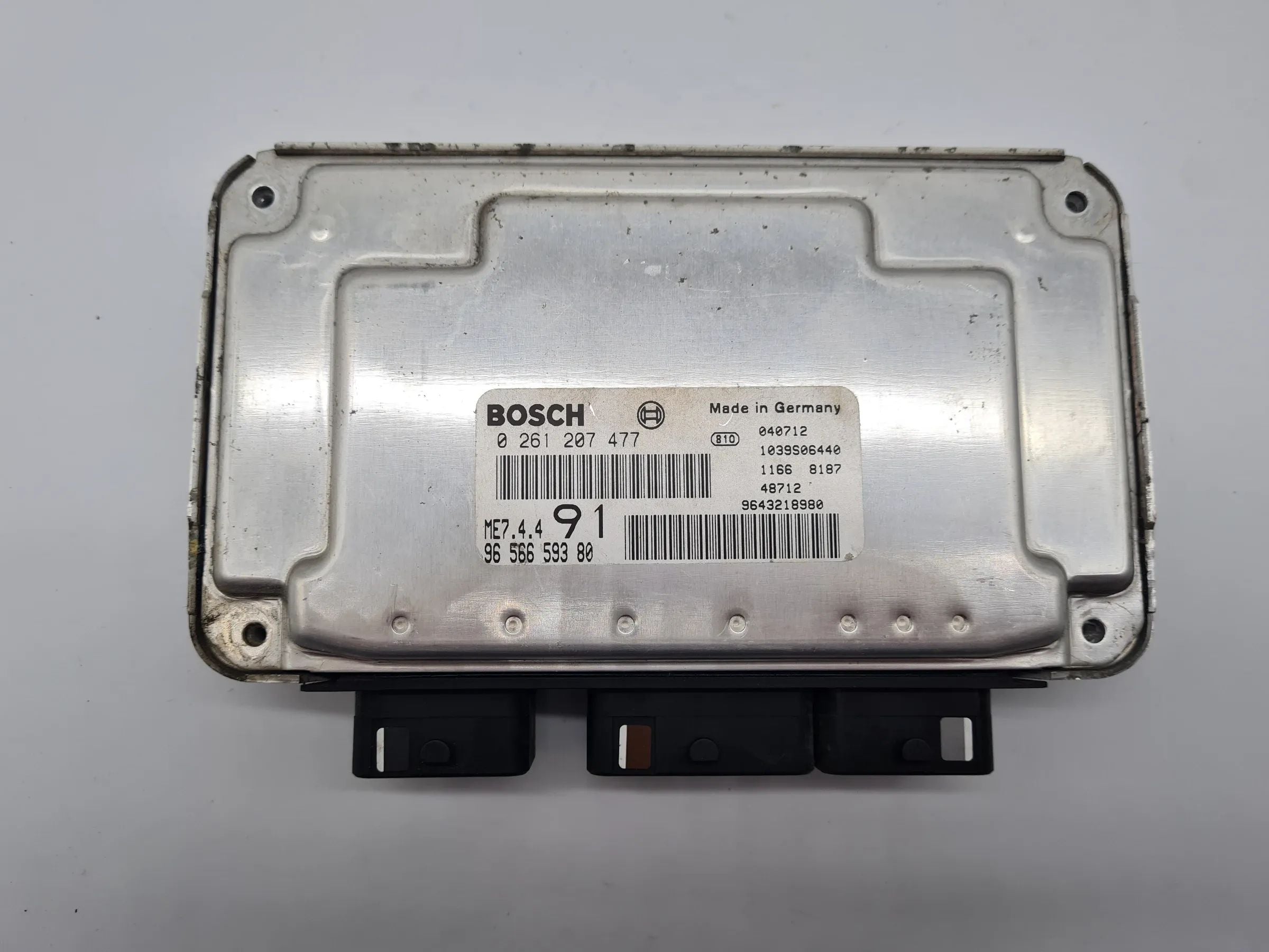 Original Peugeot 206 CC (2D) Motorsteuergerät ECU 9656659380 / 0261207477