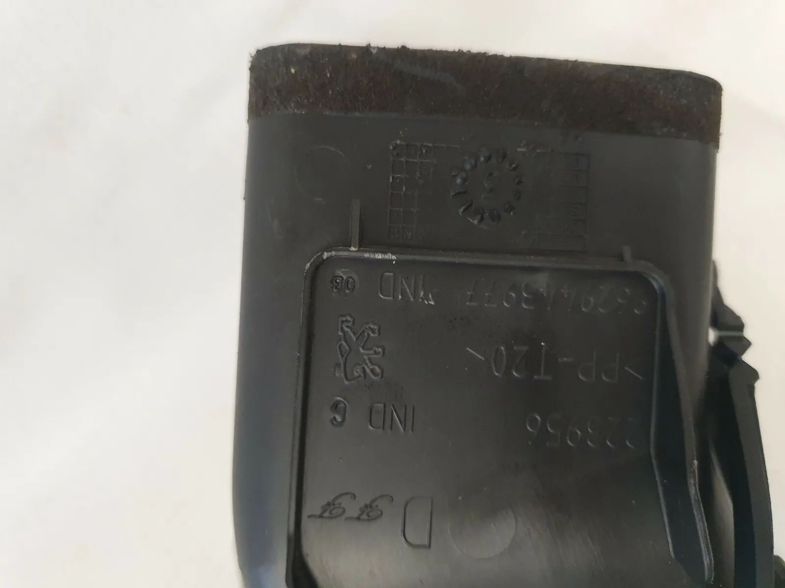 original PEUGEOT 607 Rejilla de aire 9629443977 derecha (acabado madera raíz)