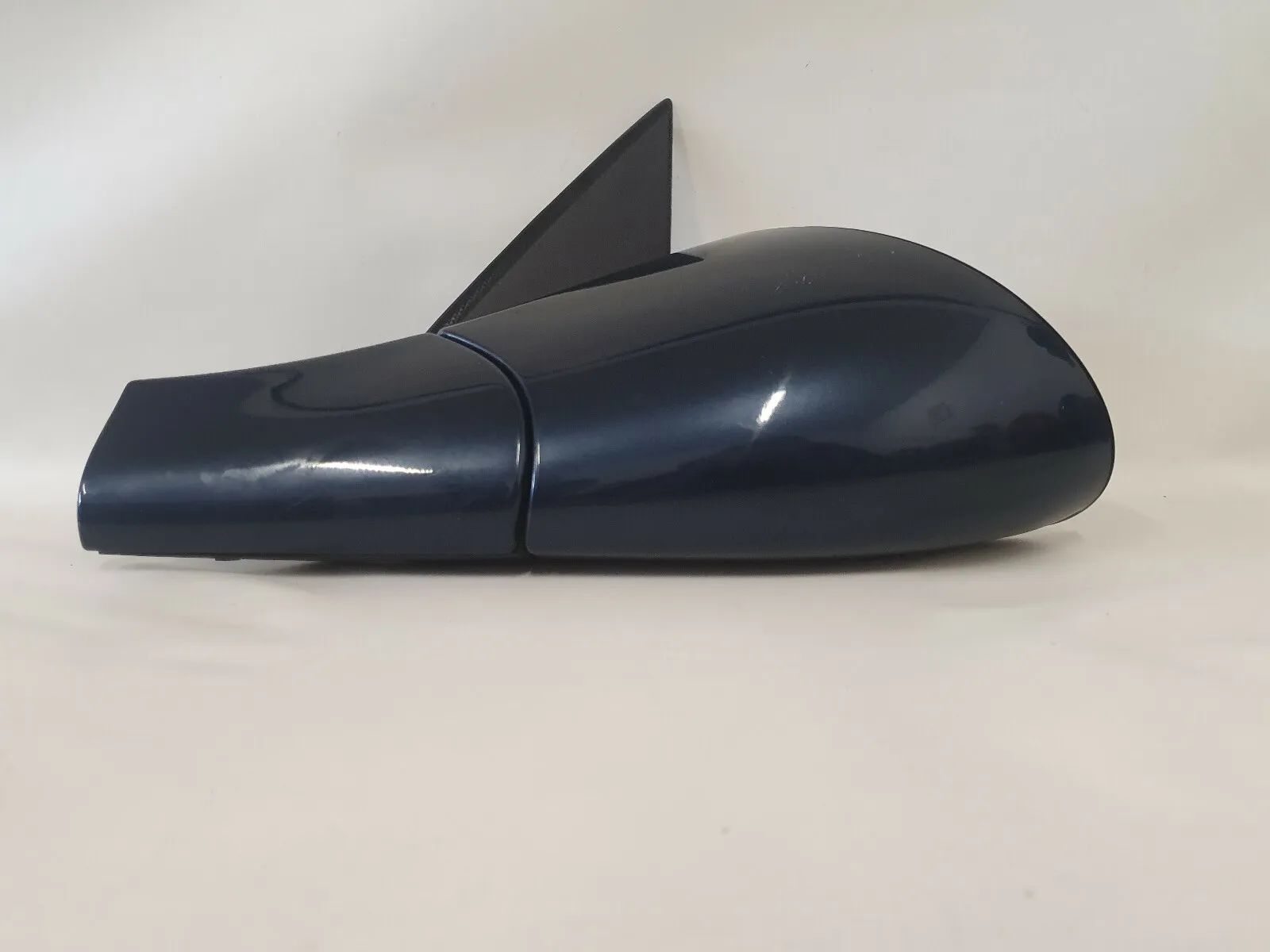 Rétroviseur extérieur gauche original Opel Vectra L5 059181 bleu foncé électrique