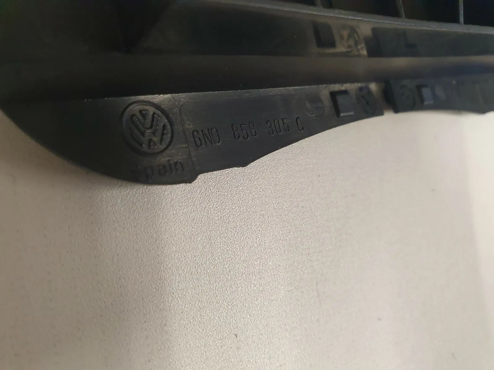 Marco del interruptor consola central VW Lupo 6X 1,0 1,4 3L TDI FSI Polo 6N2 6N0858305C