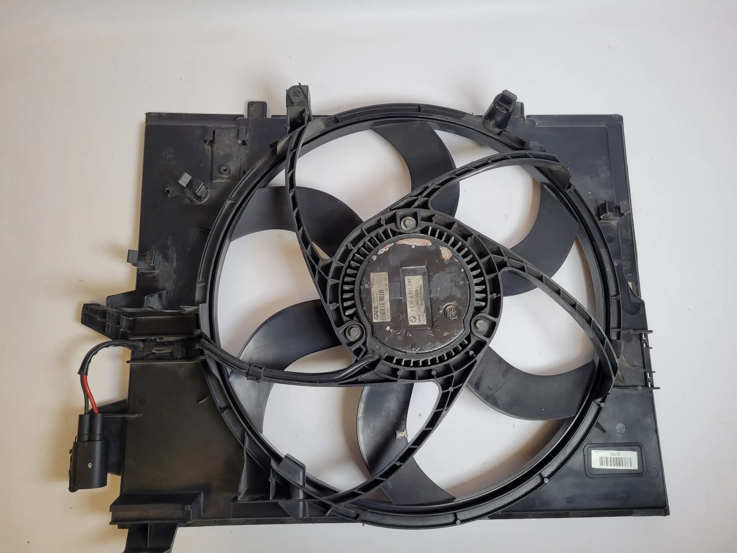 Original BMW 5er (E60/E61) Elek. Lüfter Ventilator Kühler 67.32-6931231