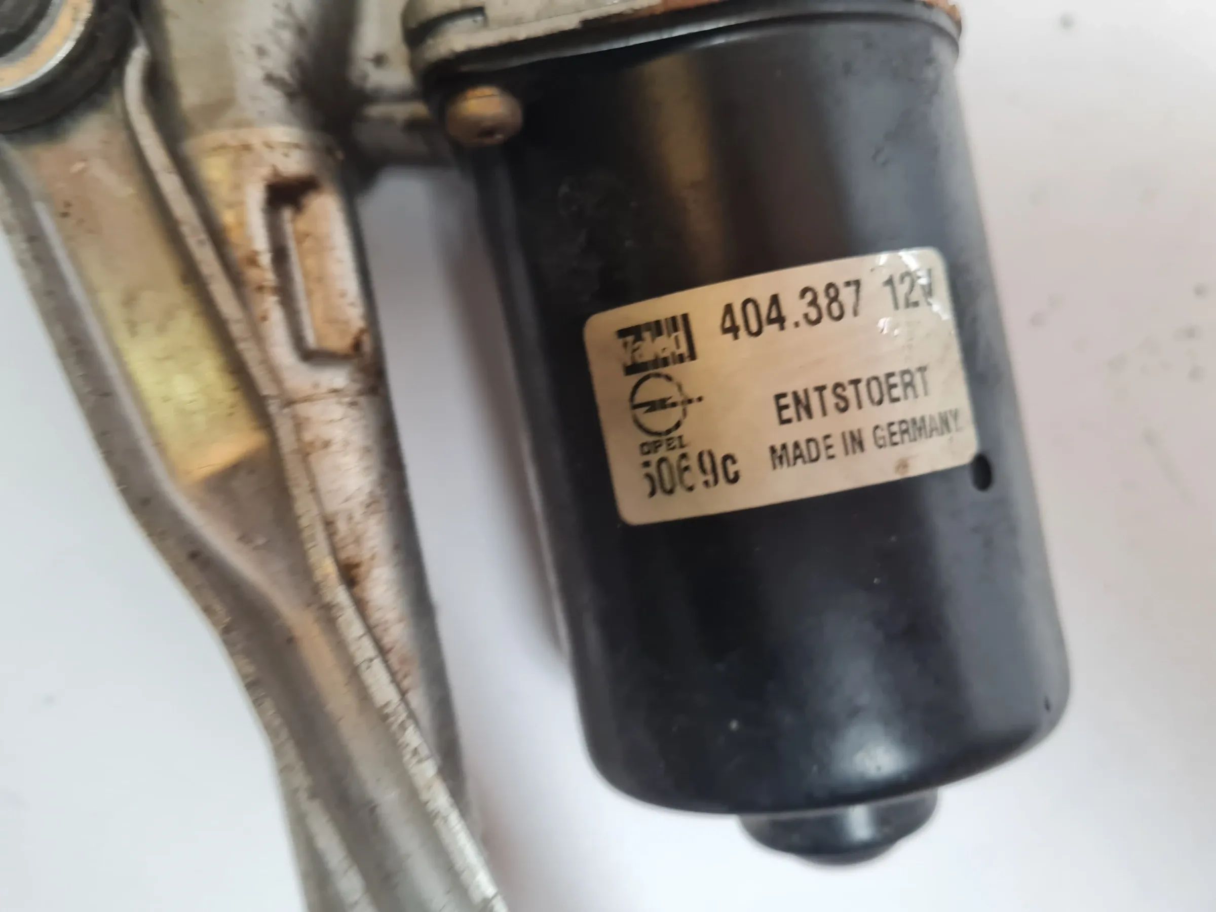 Original Opel Astra G (T98) Wischermotor / Wischergestänge Vorne 404.387