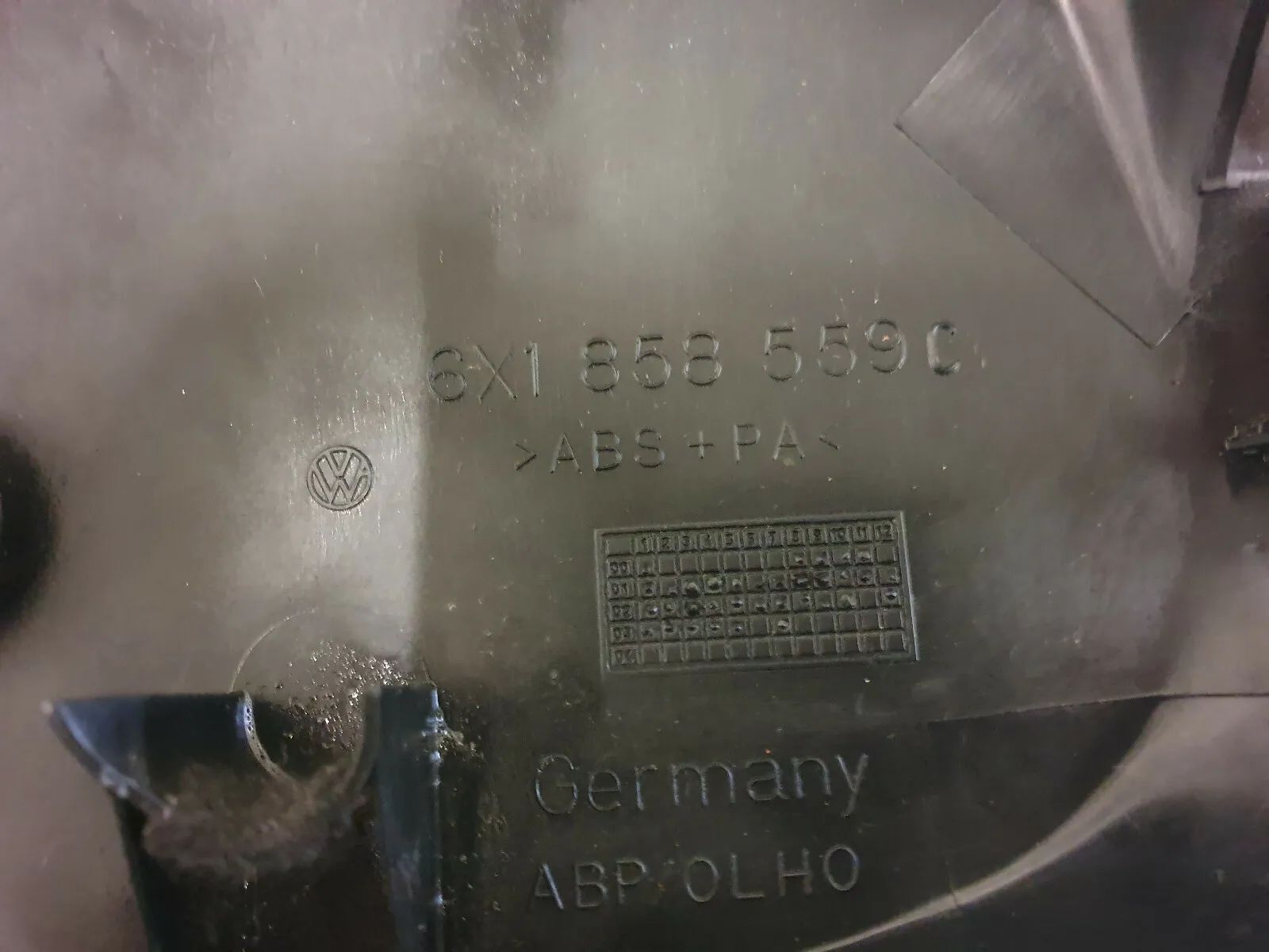 VW Lupo / Seat Arosa Lenksäulenverkleidung 6X1858559C Verkleidung   K35