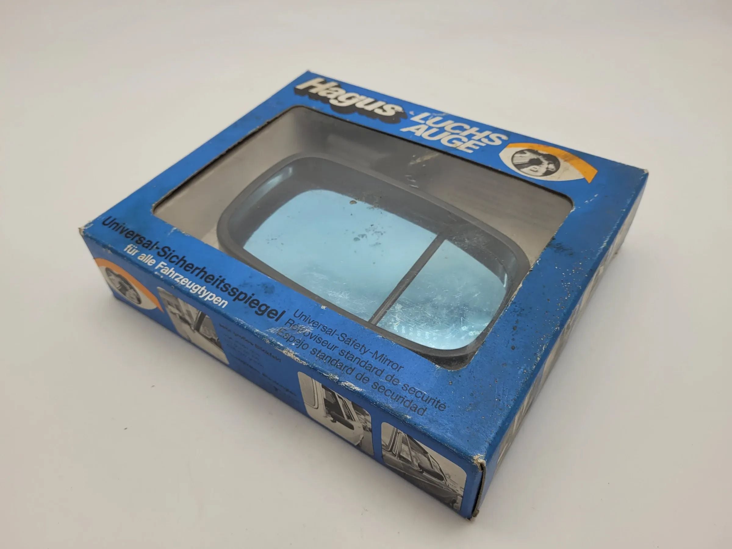 Original VW/Hagus Polo (80/86C) Universal Sicherheitsspeigel Links E117059