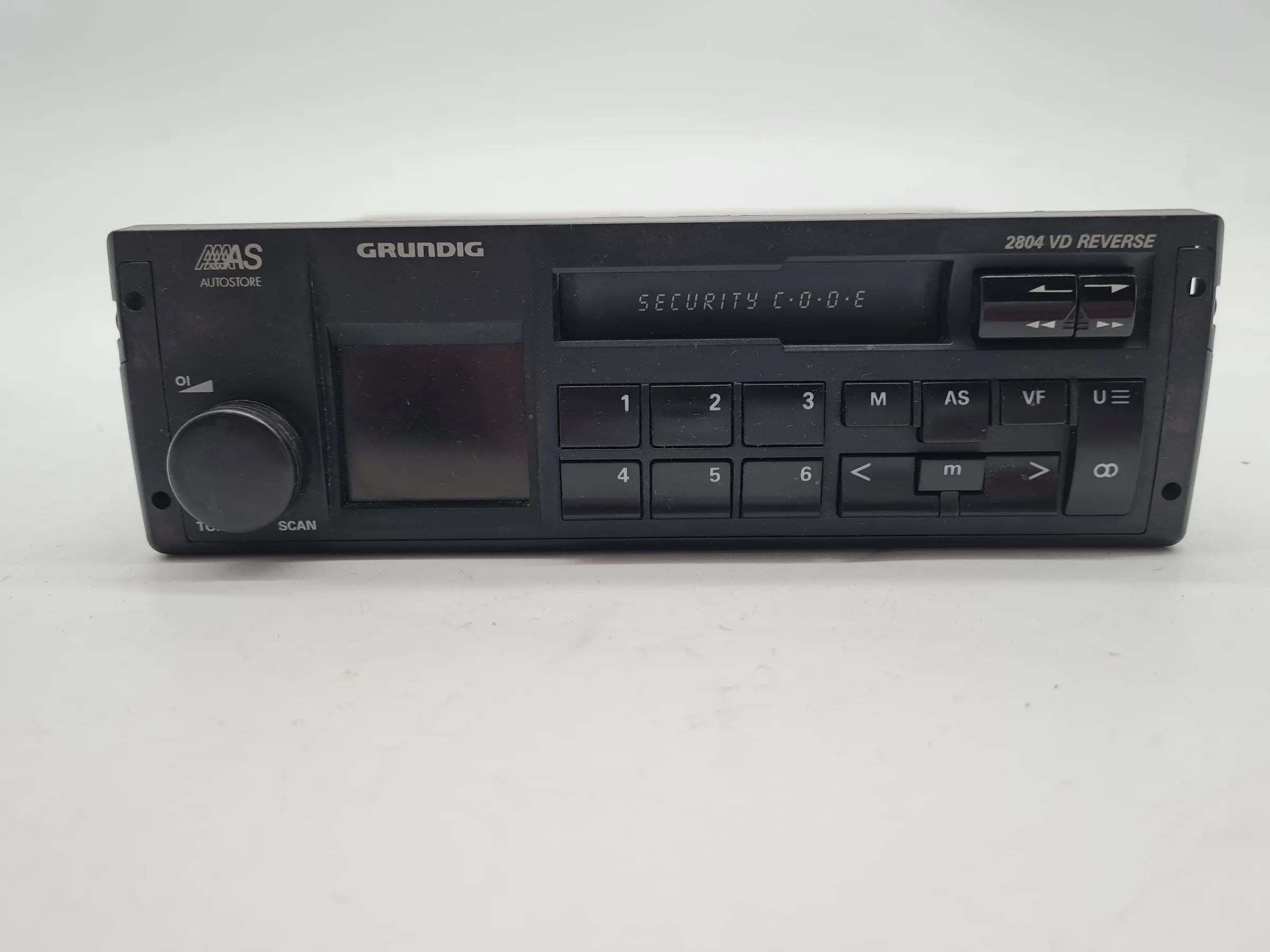 Original Grundig 2804 VD Reverse Autoradio Kassettenradio GR0599N1510747