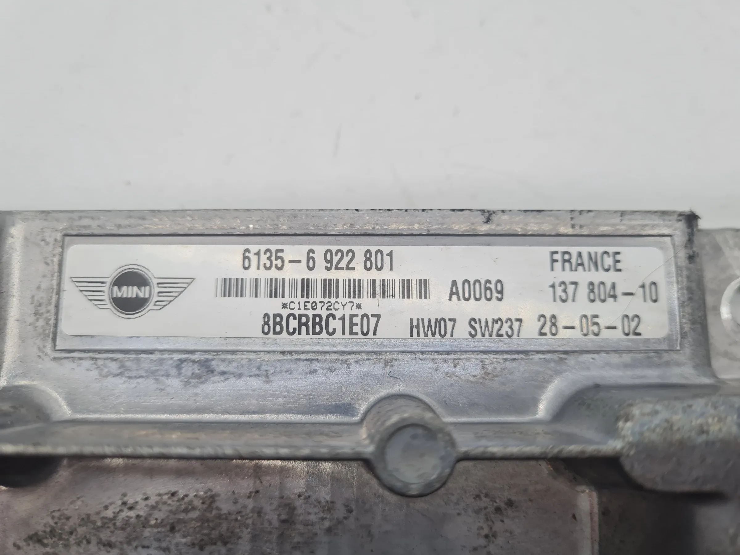 Original Mini One 1.6, 66 KW Motorsteuergerät Steuergerät 61.35-6922801
