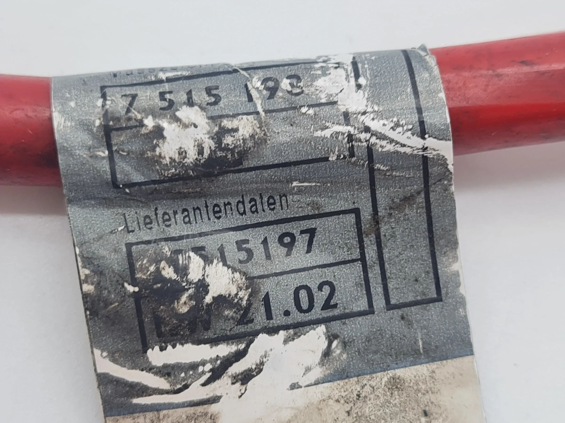 Original Mini One (R50/R53) Batteriekabel Plus 7515197