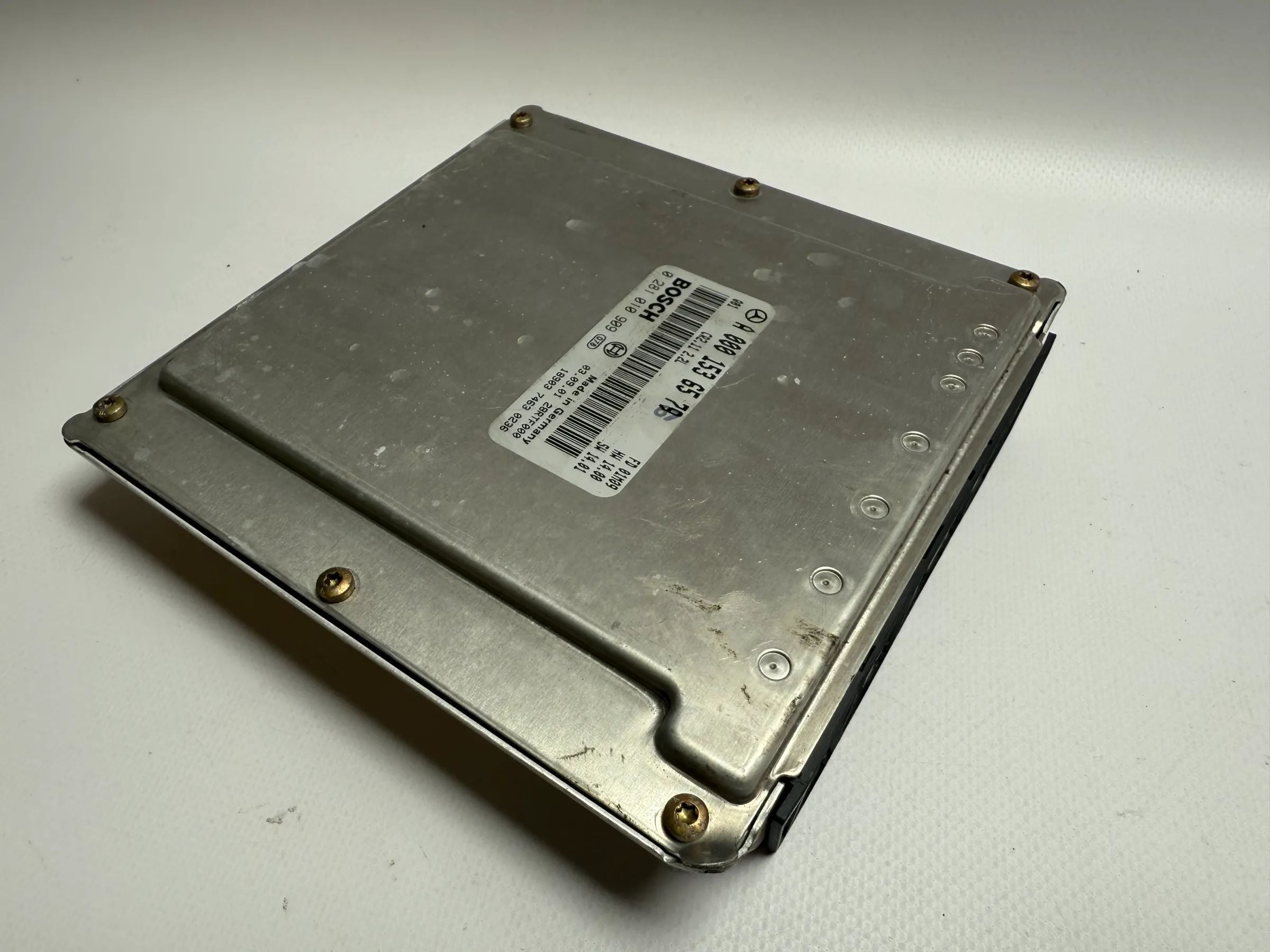 Origineel Mercedes Benz C-Klasse C220 CDI Motorregeleenheid A0001536579 0281010909