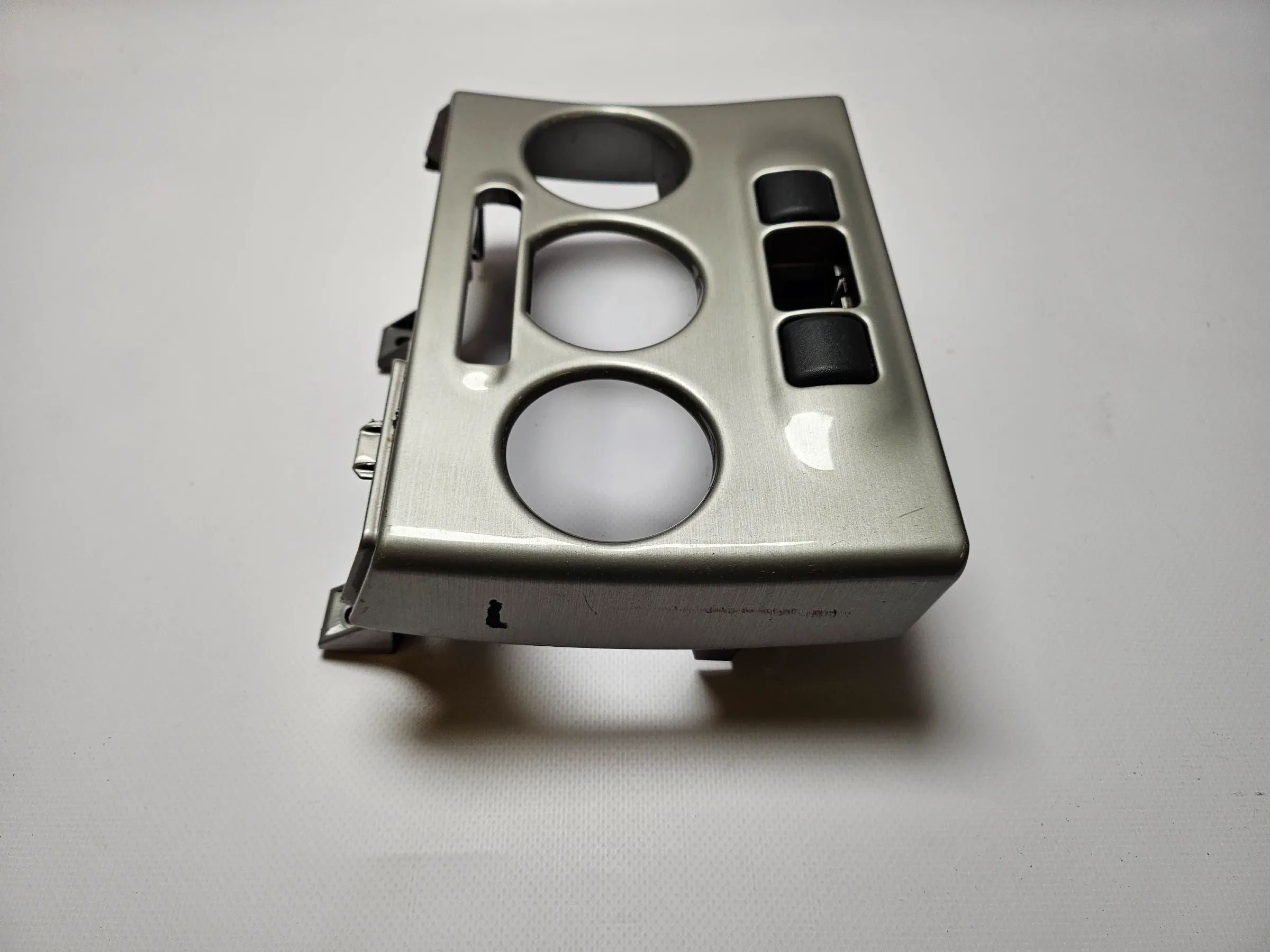 Original Opel Zafira 1.8 Ano 2003 Tampa de Comando do Aquecimento Prateada 024420732