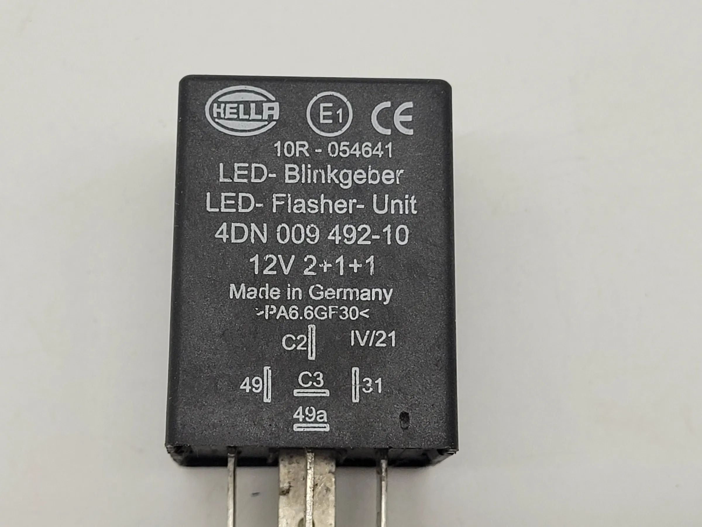 Original HELLA Blinkgeber LED gesteckt 5-polig,  4DN009492-10