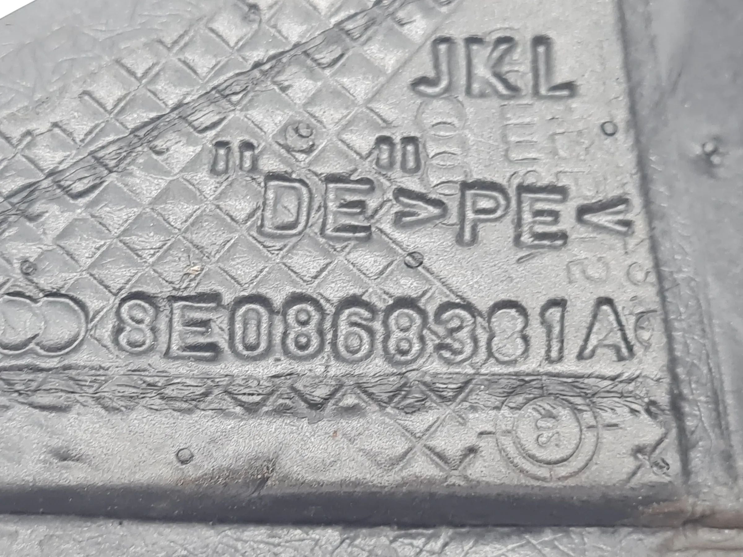 Original Audi A4 (8E/B6/B7) Dichtung Formteil Schaumstoff 8E0868381A