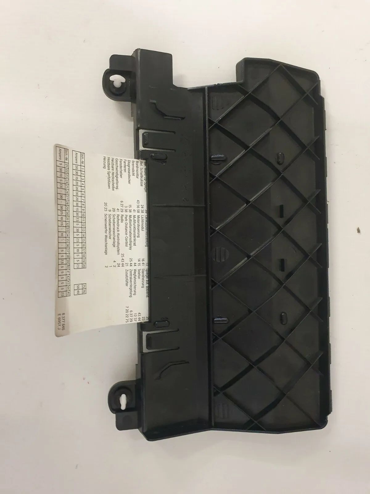 อะไหล่แท้ BMW E39 5er แผงยึดกล่องฟิวส์ 511681869139