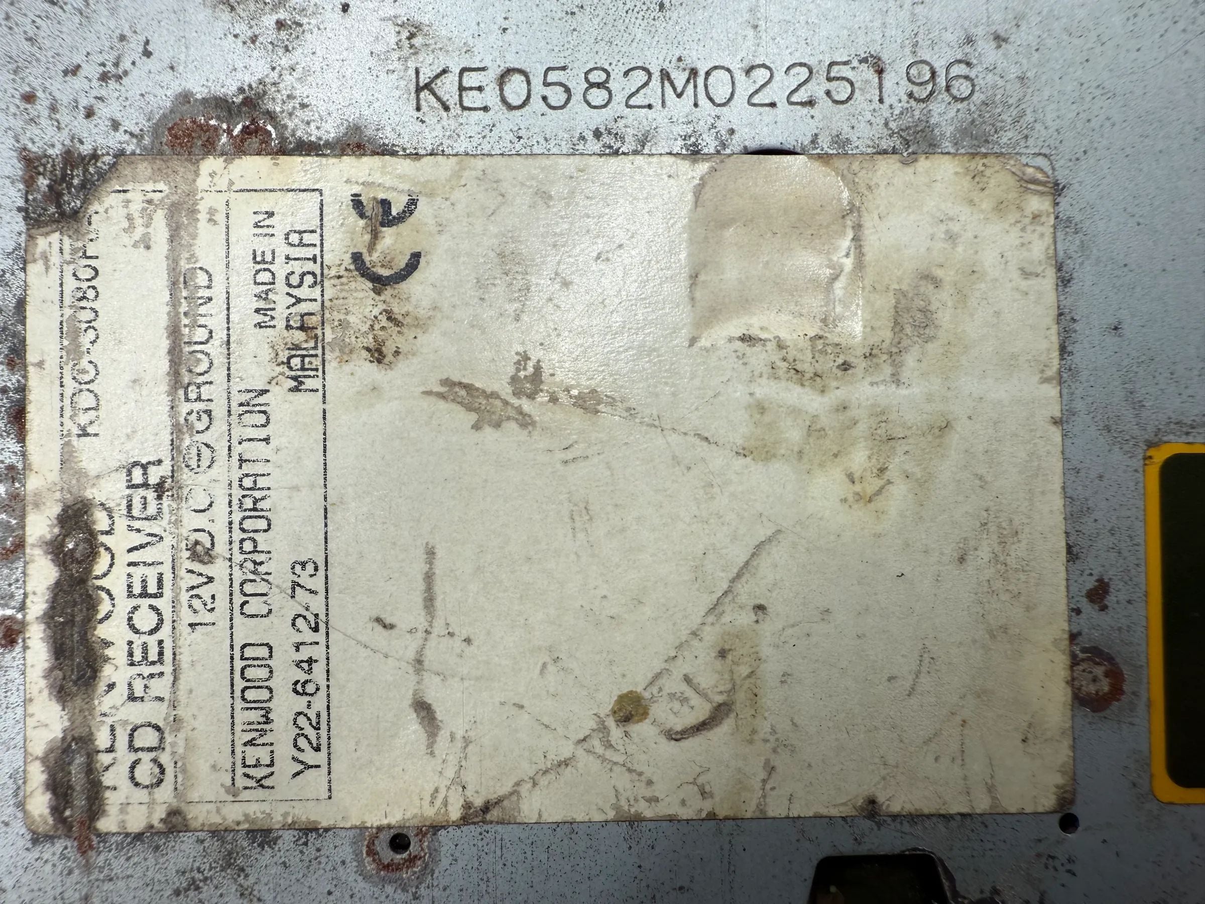 Kenwood Kdc-3080r Kdc3080r Autoradio d'Origine
