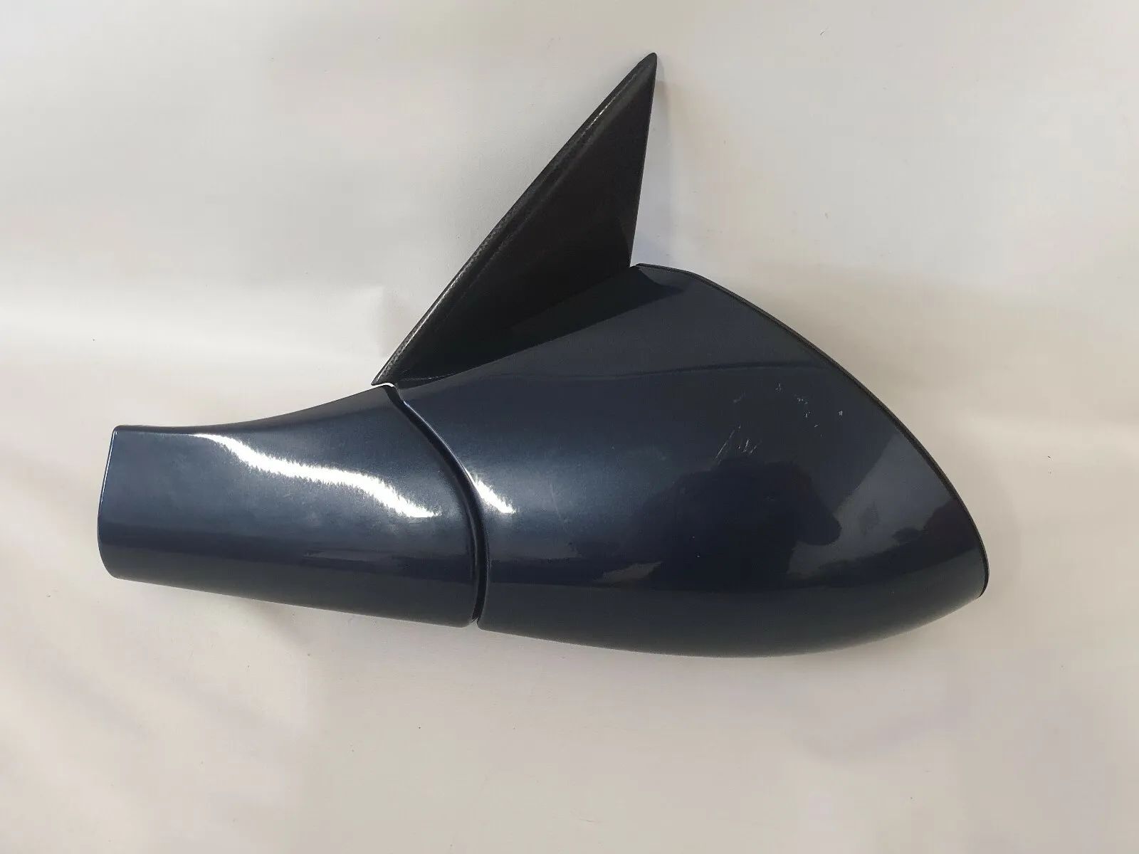 Rétroviseur extérieur gauche original Opel Vectra L5 059181 bleu foncé électrique