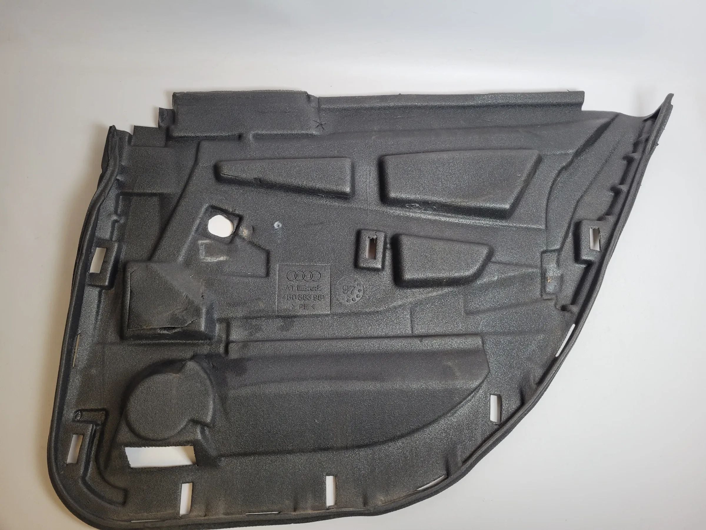 Original Audi A6 (4B2/4B4) Tür Dämmmatte Abdämmung Hinten Links 4B0863981