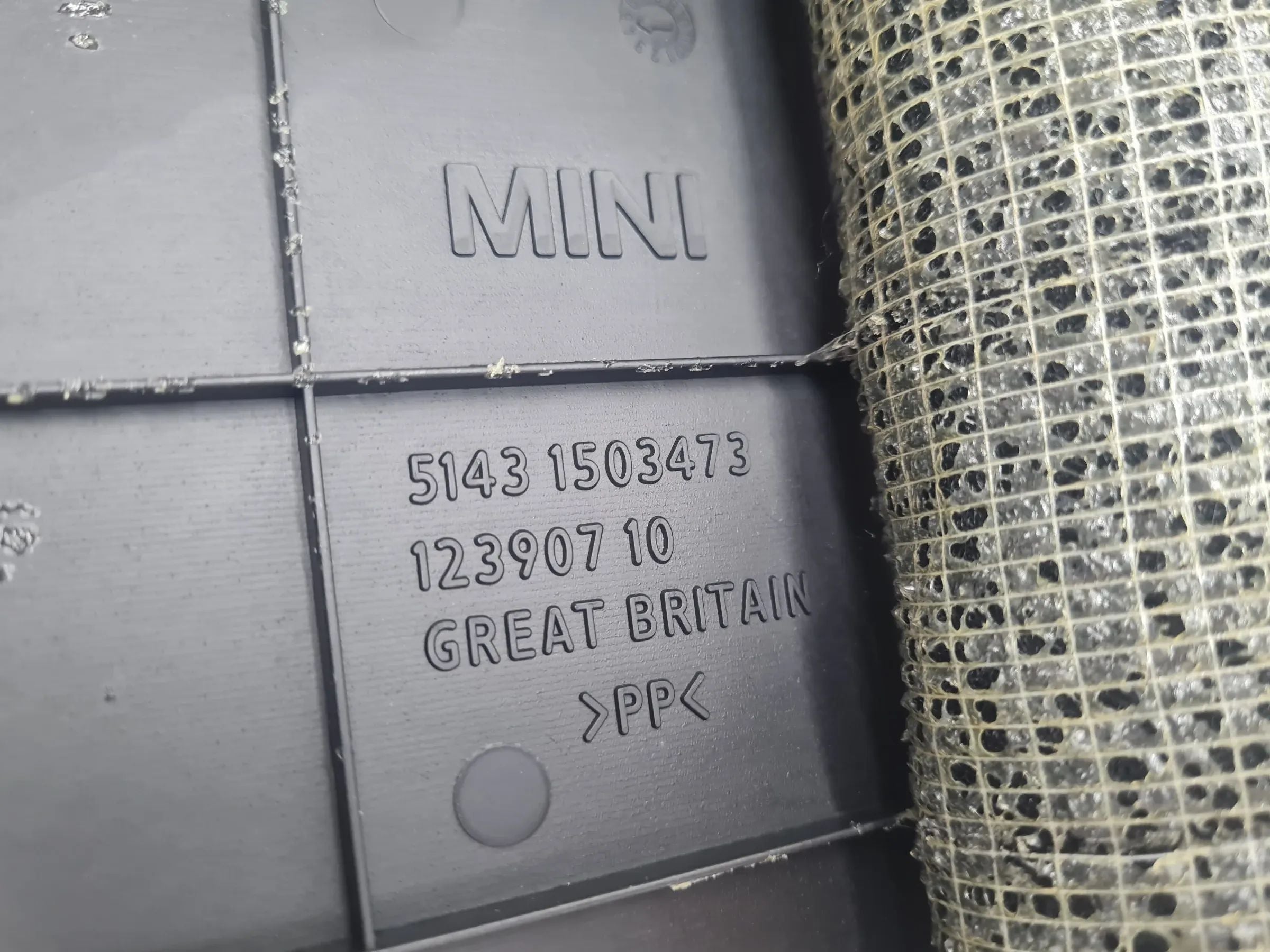 Original Mini One (R50/R53) Kofferraum Verkleidung Abdeckung Links 51.43-1503473