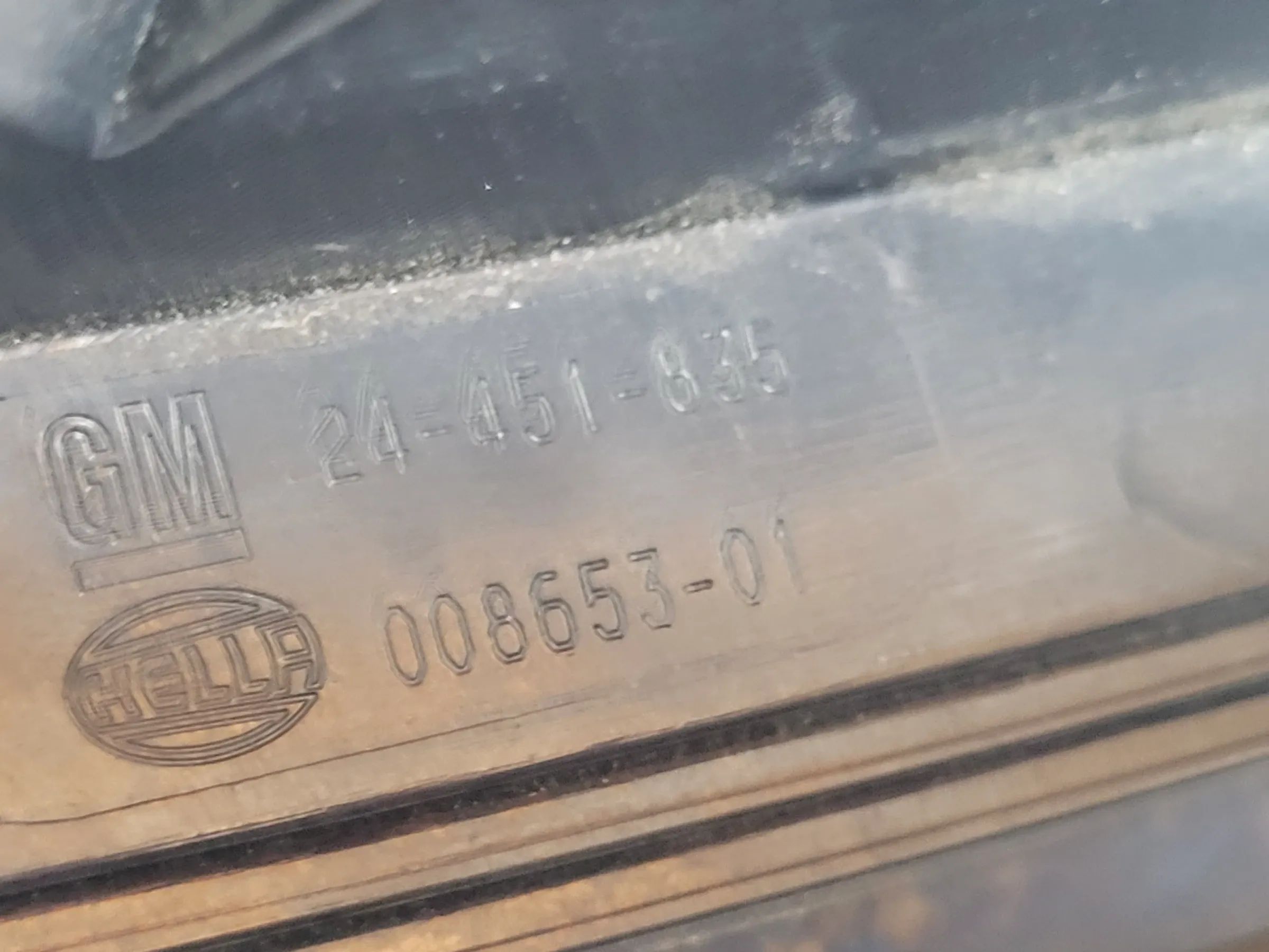 Original Opel Astra H (A04) Rückleuchte Links 24451835