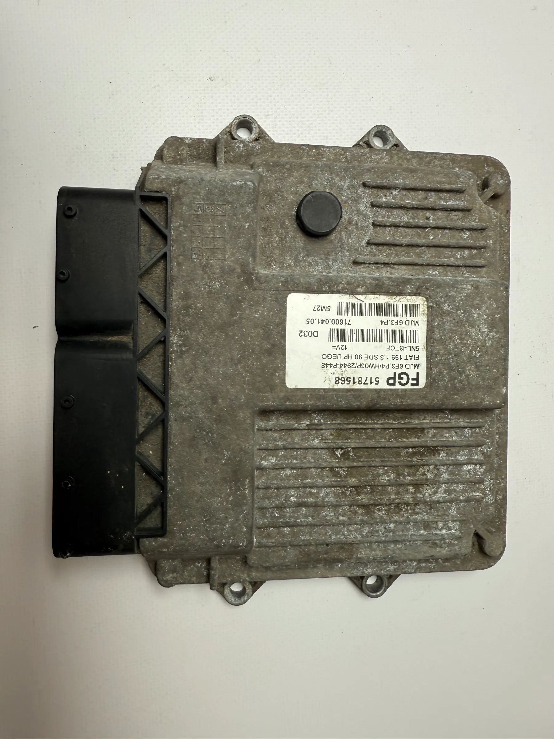 Original FIAT Punto 199 Boîtier de commande moteur ECU 51781568 / MJD 6F3.P4