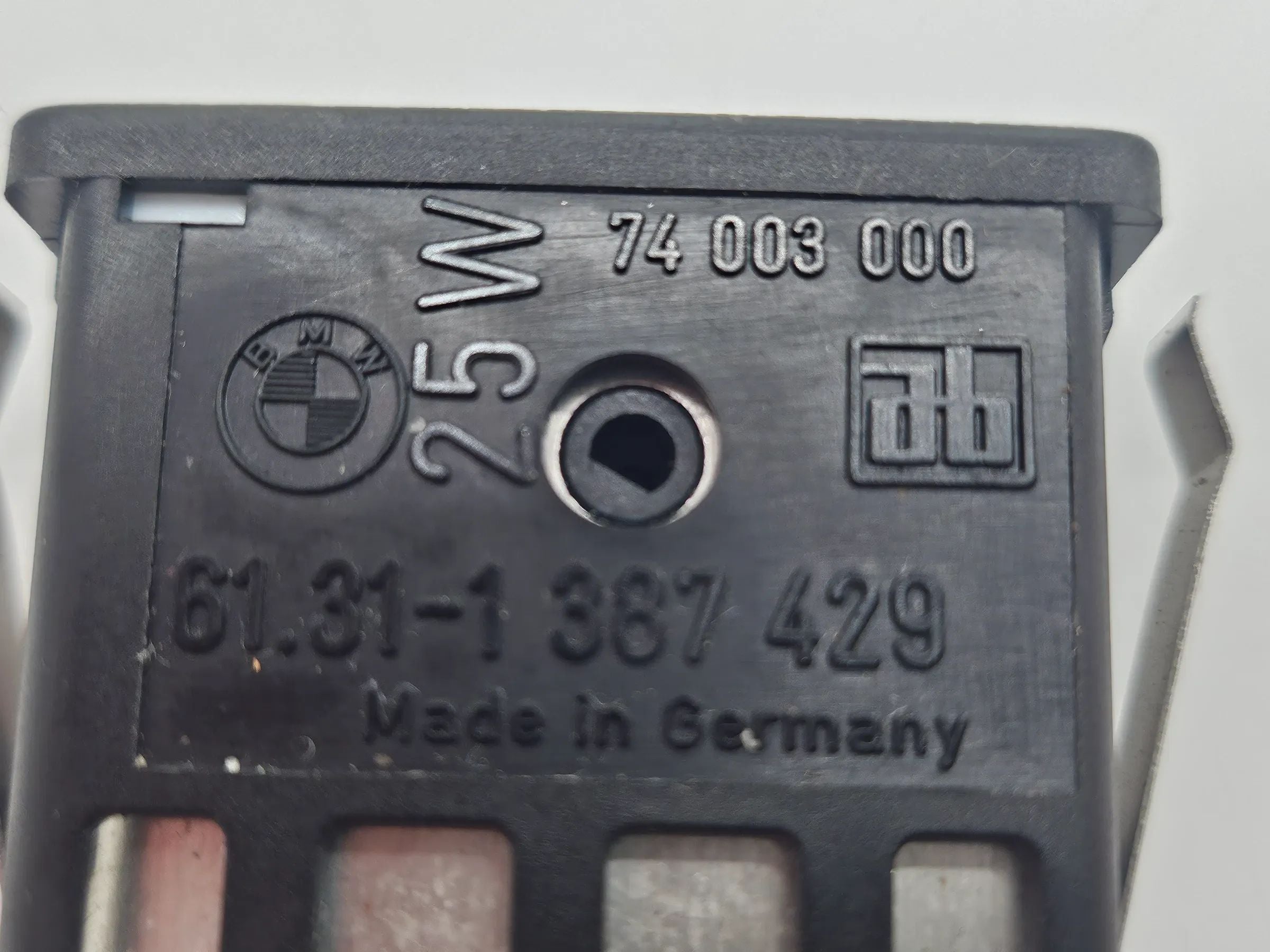 Original BMW 3 Series E36 - Switch Light Dimmer Speedometer Speedometer Lighting 138742