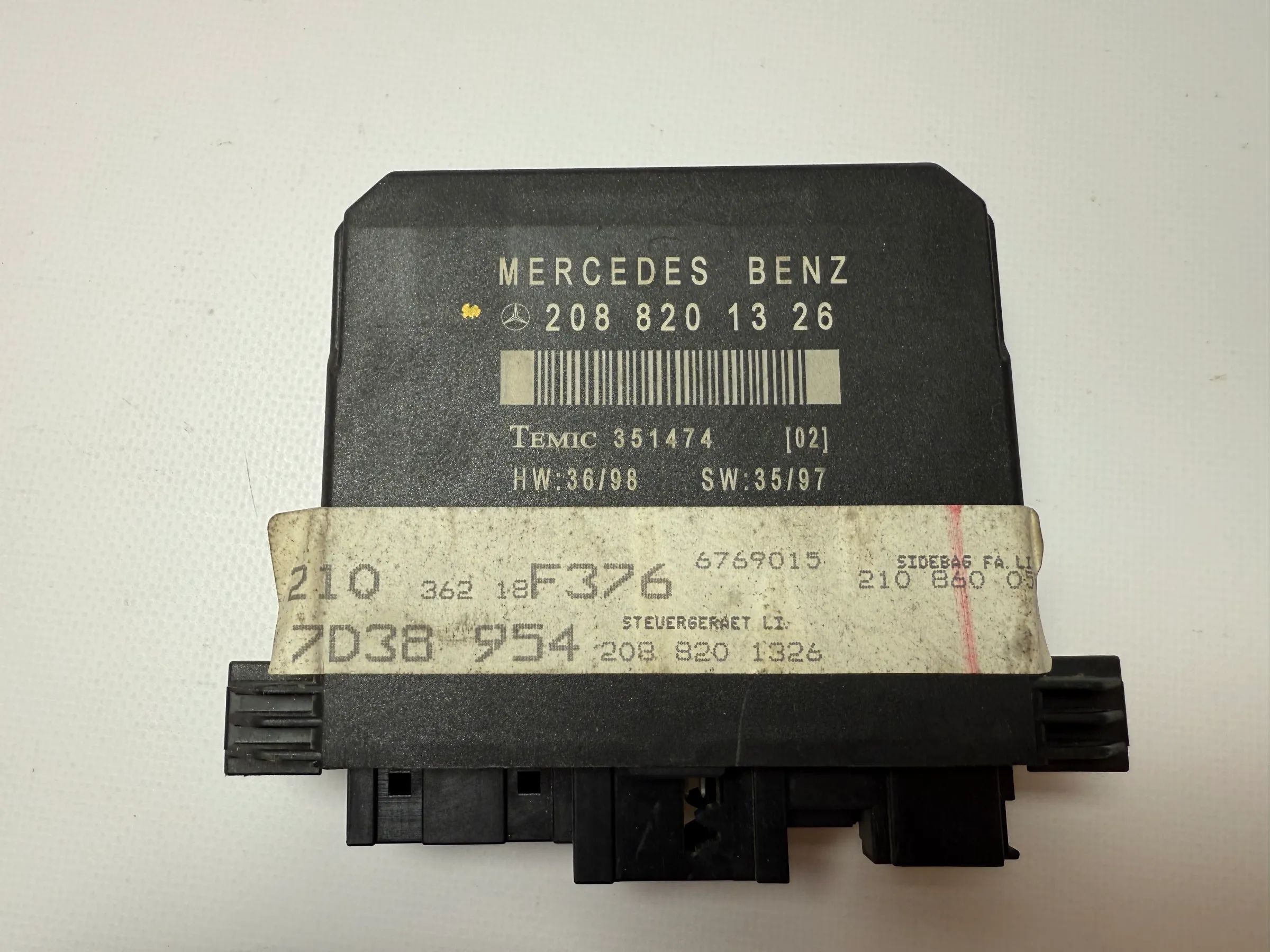 Originale Mercedes Benz E-Klasse W202 Centralina Porta Sinistra 2088201326
