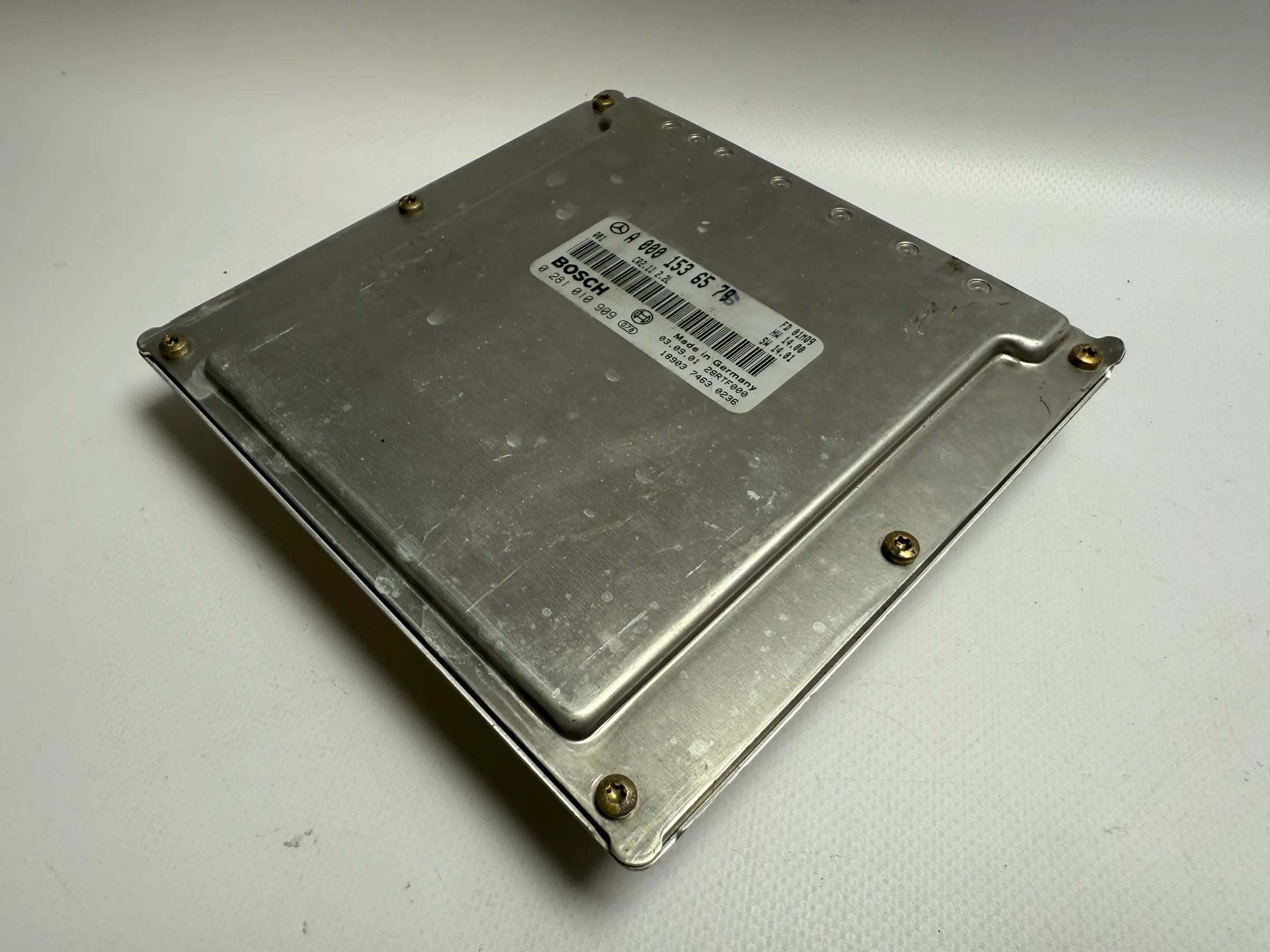 Origineel Mercedes Benz C-Klasse C220 CDI Motorregeleenheid A0001536579 0281010909