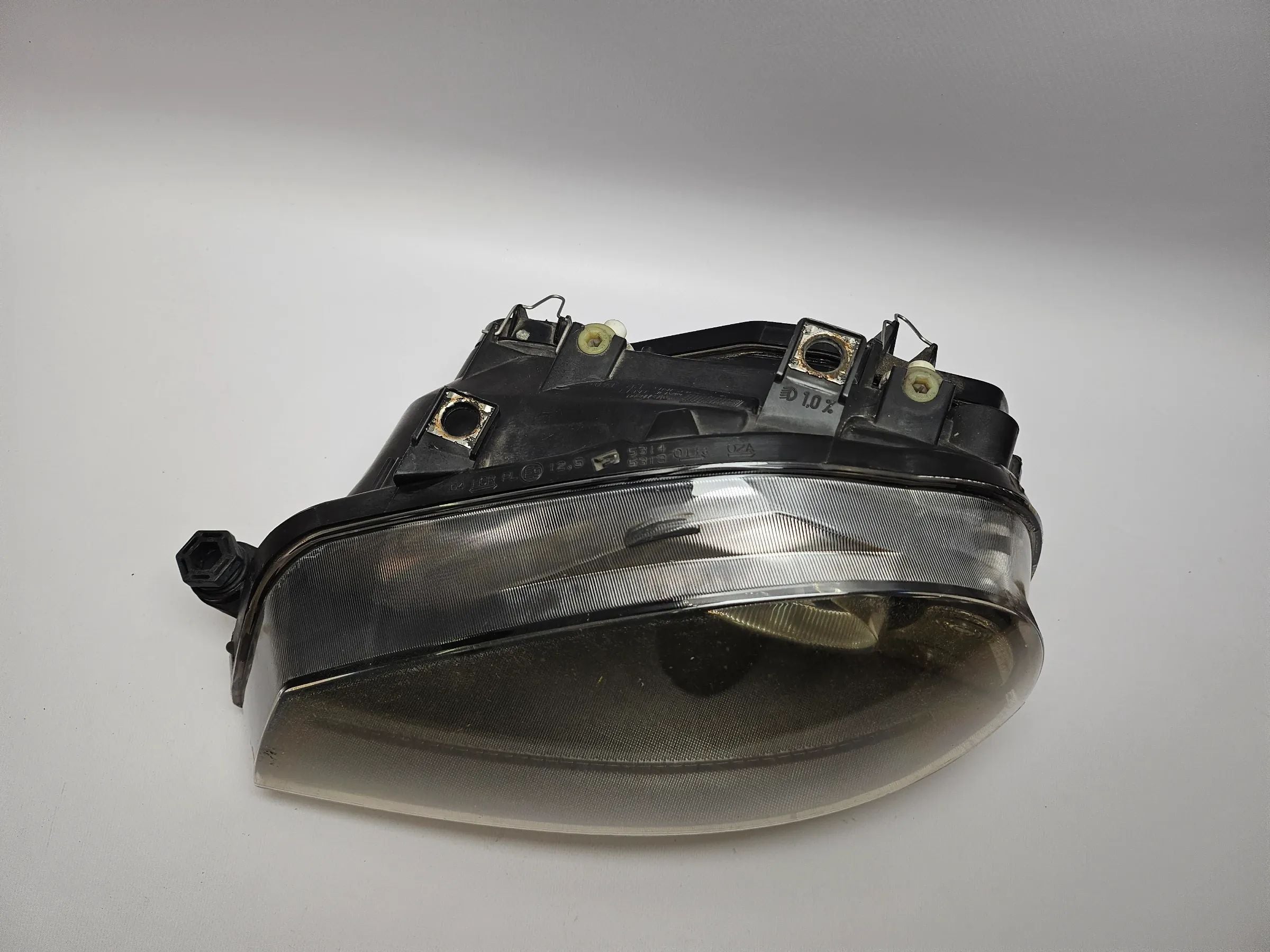 Faro Anteriore Sinistro Originale Seat Arosa 6HS Facelift Alogeno con Regolazione Elettrica LWR Valeo