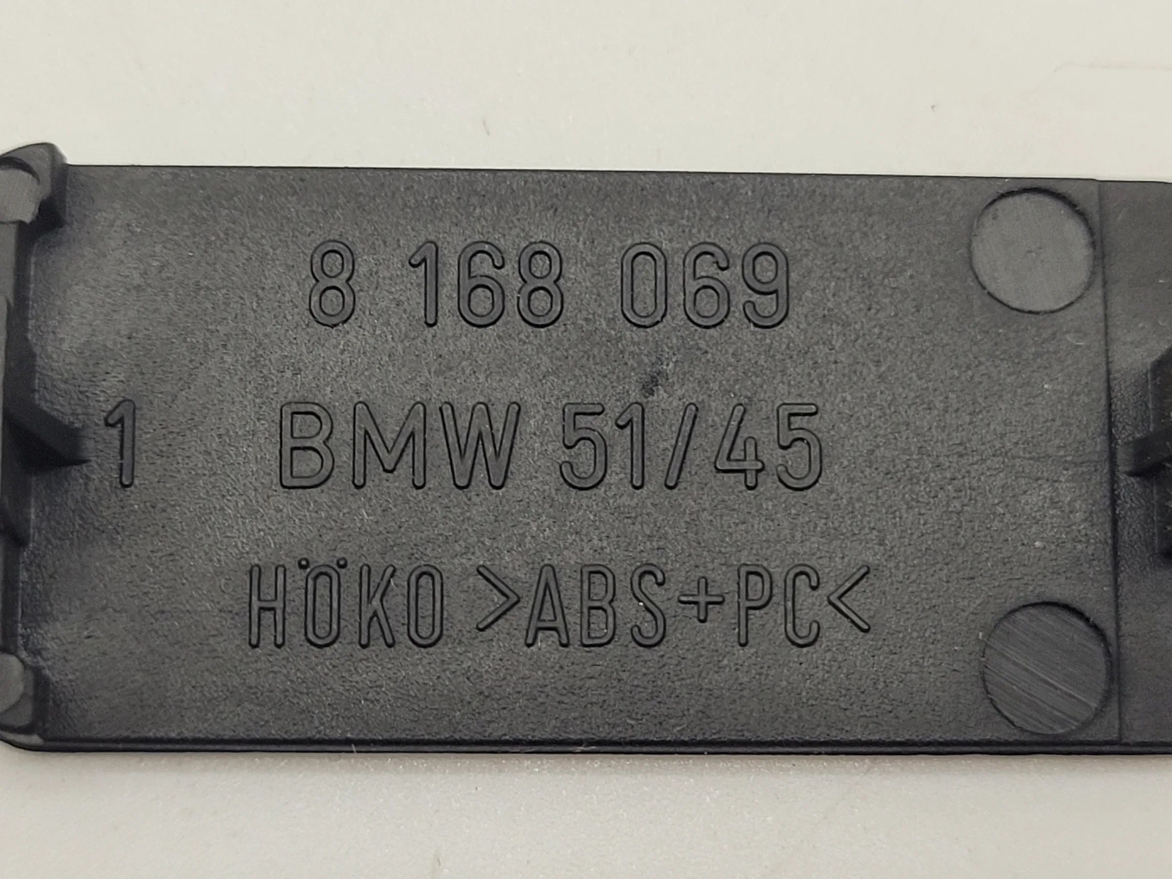 BMW 5er Touring E39 Blende Tachometer Blinddeckel 8168069 Original