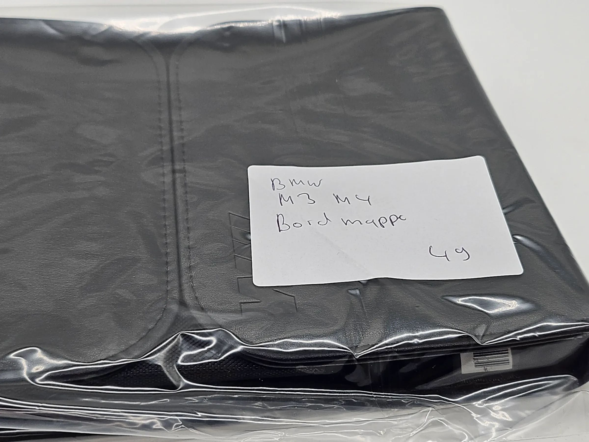Original BMW M3 F80 , M4 F82   M-  Bordmappe Leder schwarz