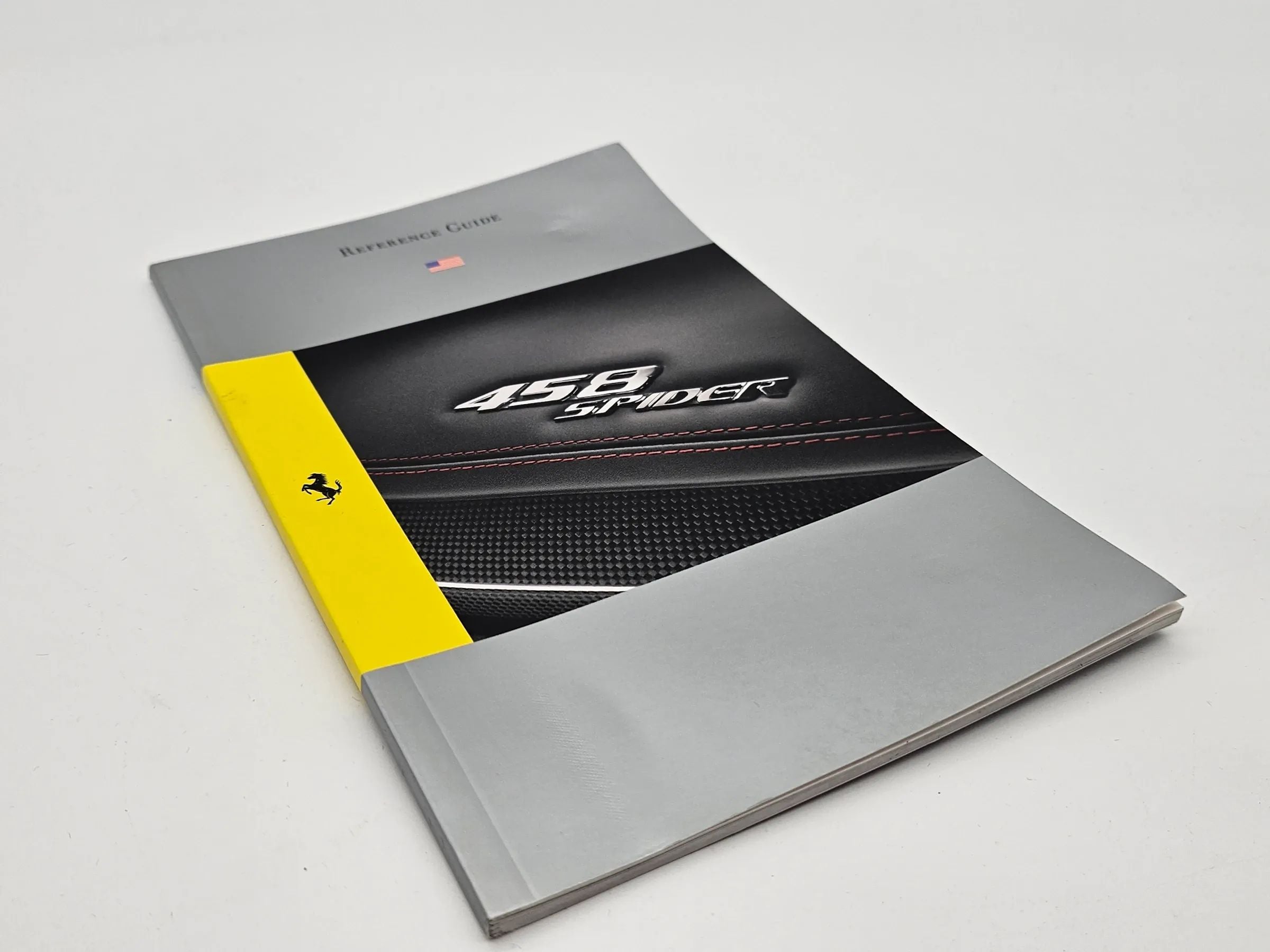 Original Ferrari 458 Spider Reference Guide Handbuch englisch  Stand 06/2013