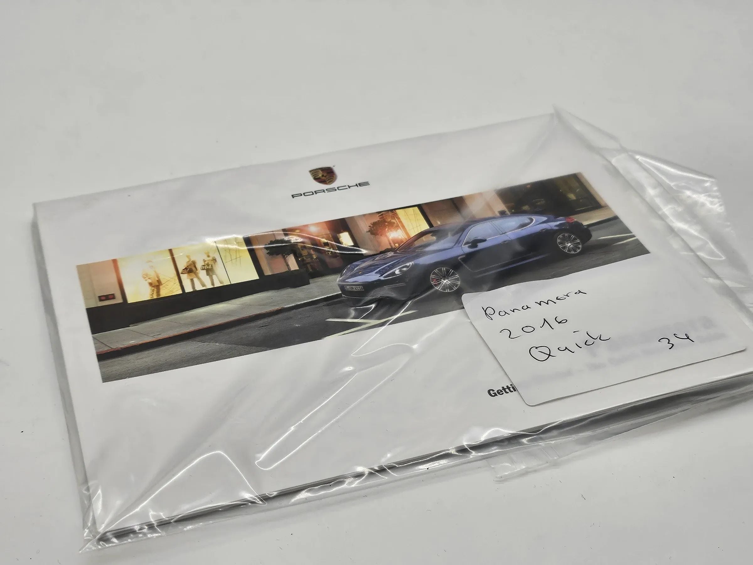 Original Porsche 970 Panamera 4 , 4S ,Turbo  Schnell Betriebsanleitung englisch
