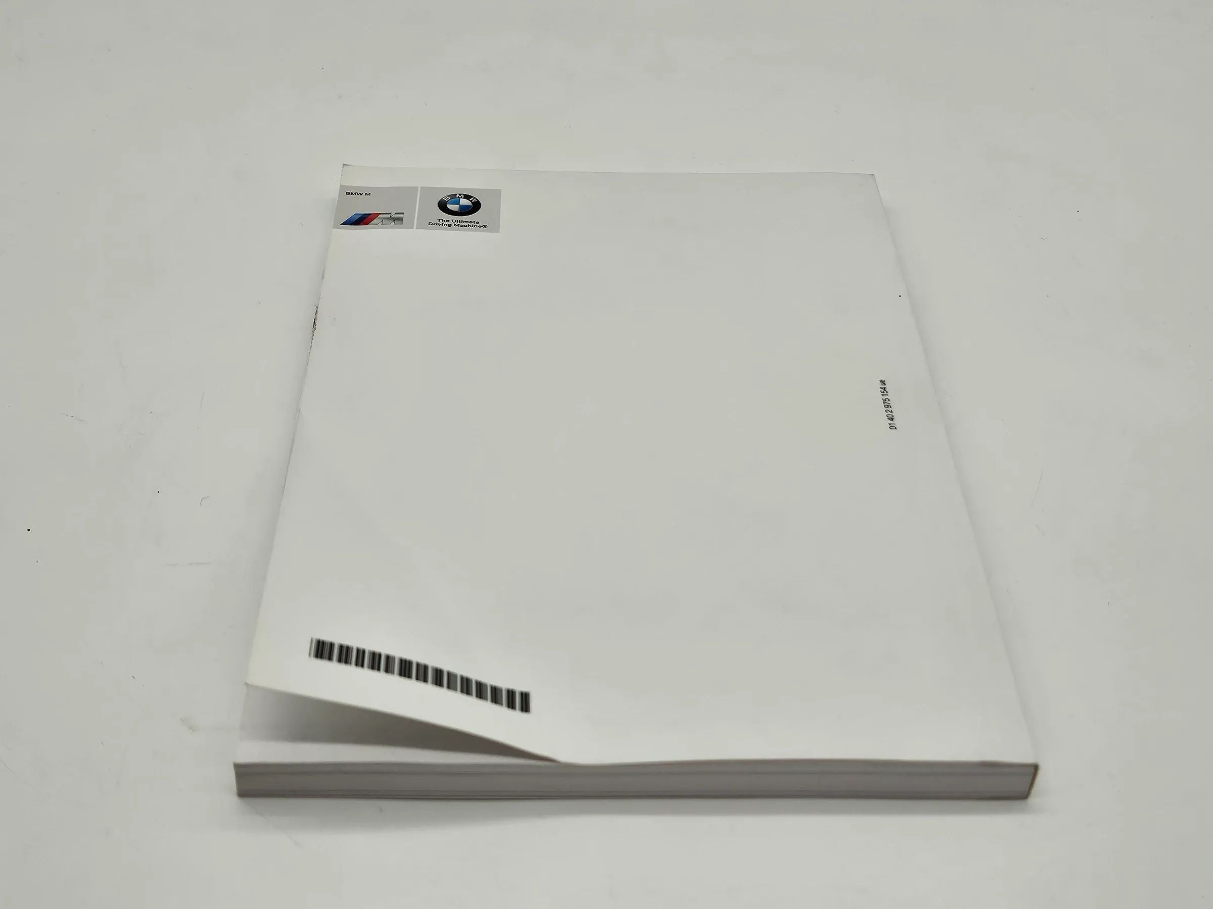 BMW M3 Limousine F80 Betriebsanleitung Bedienungsanleitung Handbuch englisch