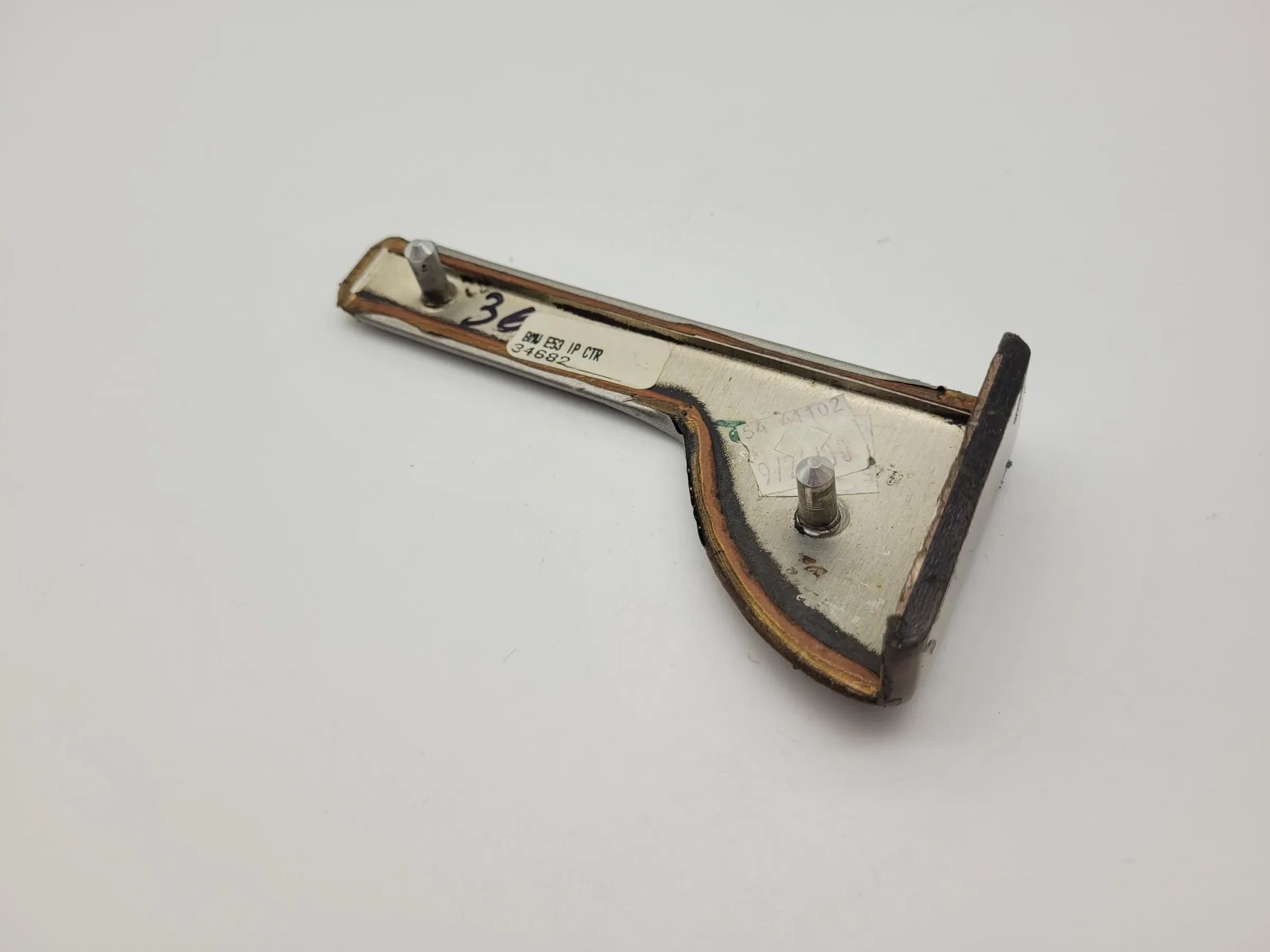 Original BMW X5 (E53) Zierleiste / Dekorleiste Holz Mitte Vorne 51458402251