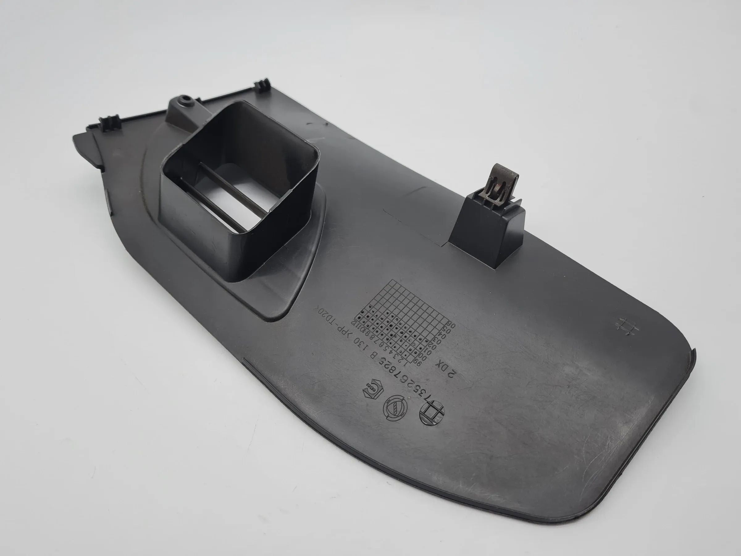 Original Fiat Punto (188) Verkleidung Luftgitter Fußraum Rechts 735267825